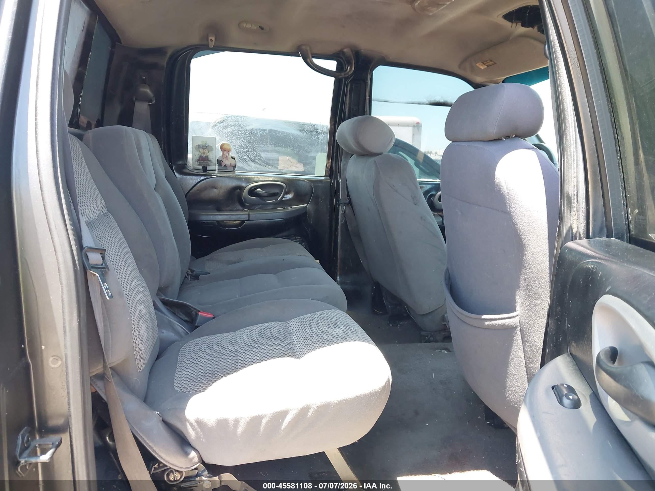 2003 Ford F-150 Lariat/xlt Black vin: 1FTRW07L33KB69430