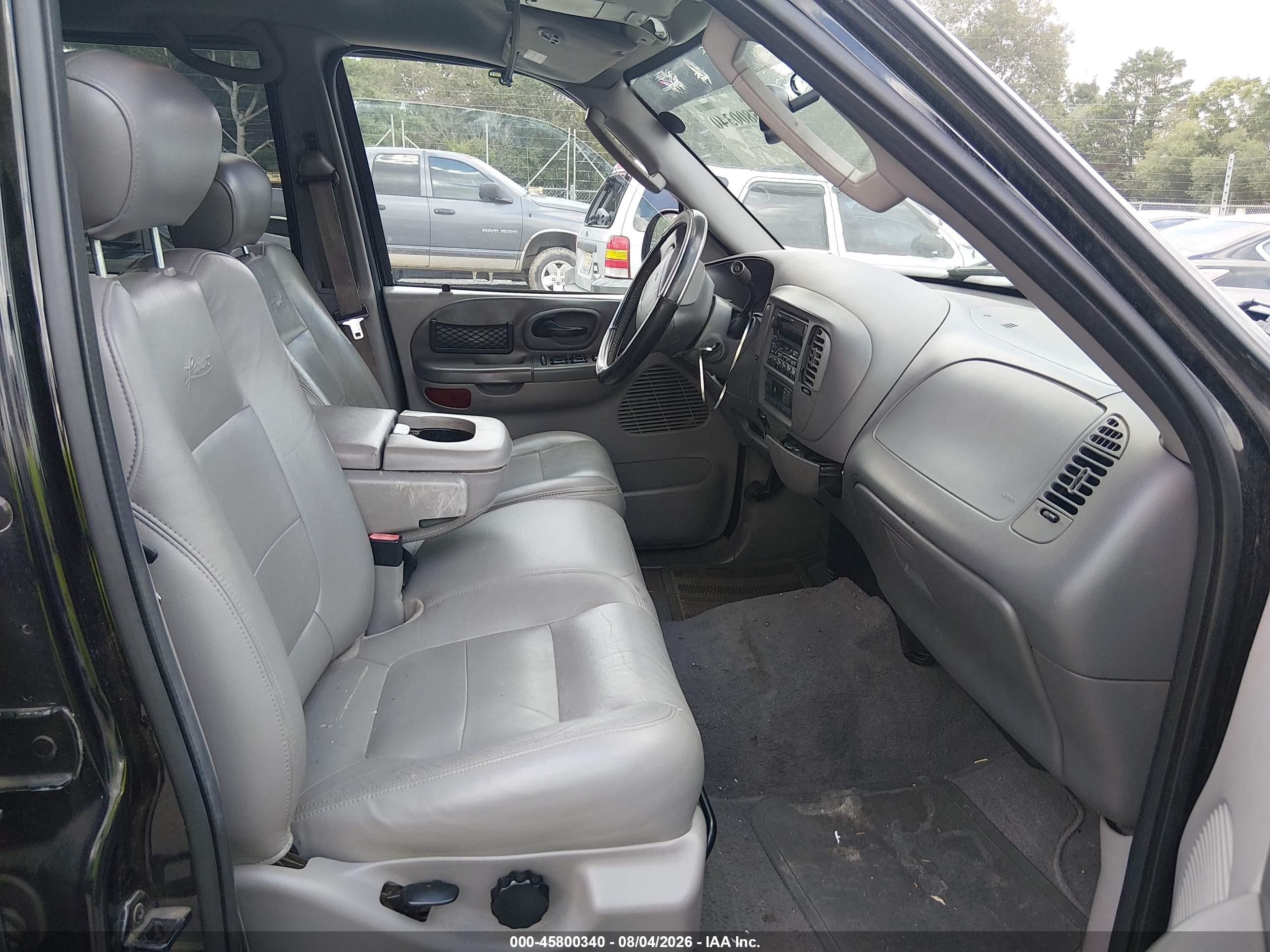 2003 Ford F-150 Lariat/xlt Black vin: 1FTRW07L33KB99723