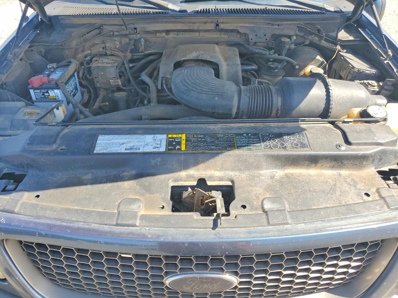 2003 Ford F150 Supercrew Blue vin: 1FTRW07L33KC58656