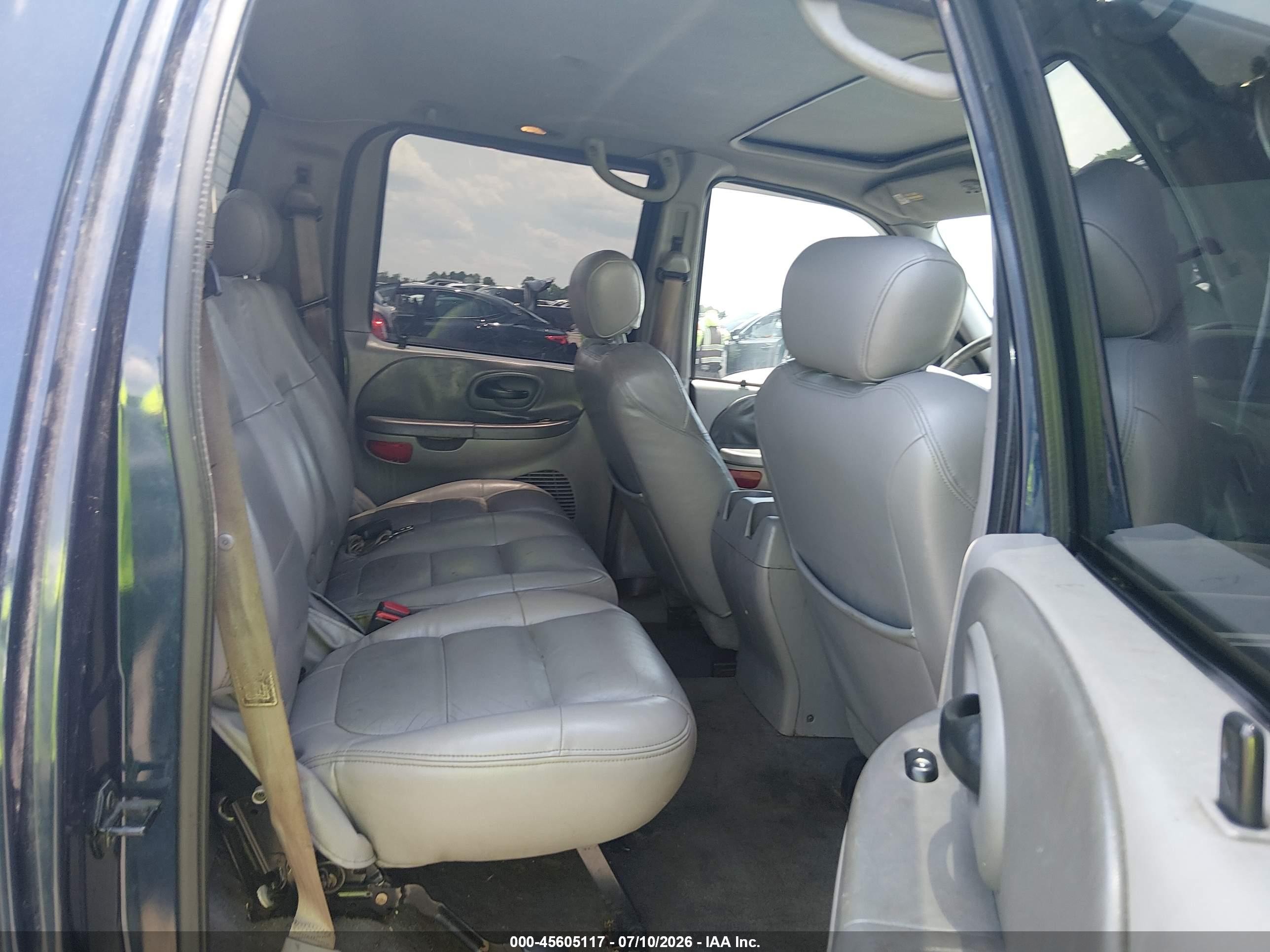 2003 Ford F-150 Lariat/xlt Blue vin: 1FTRW07L33KD85455