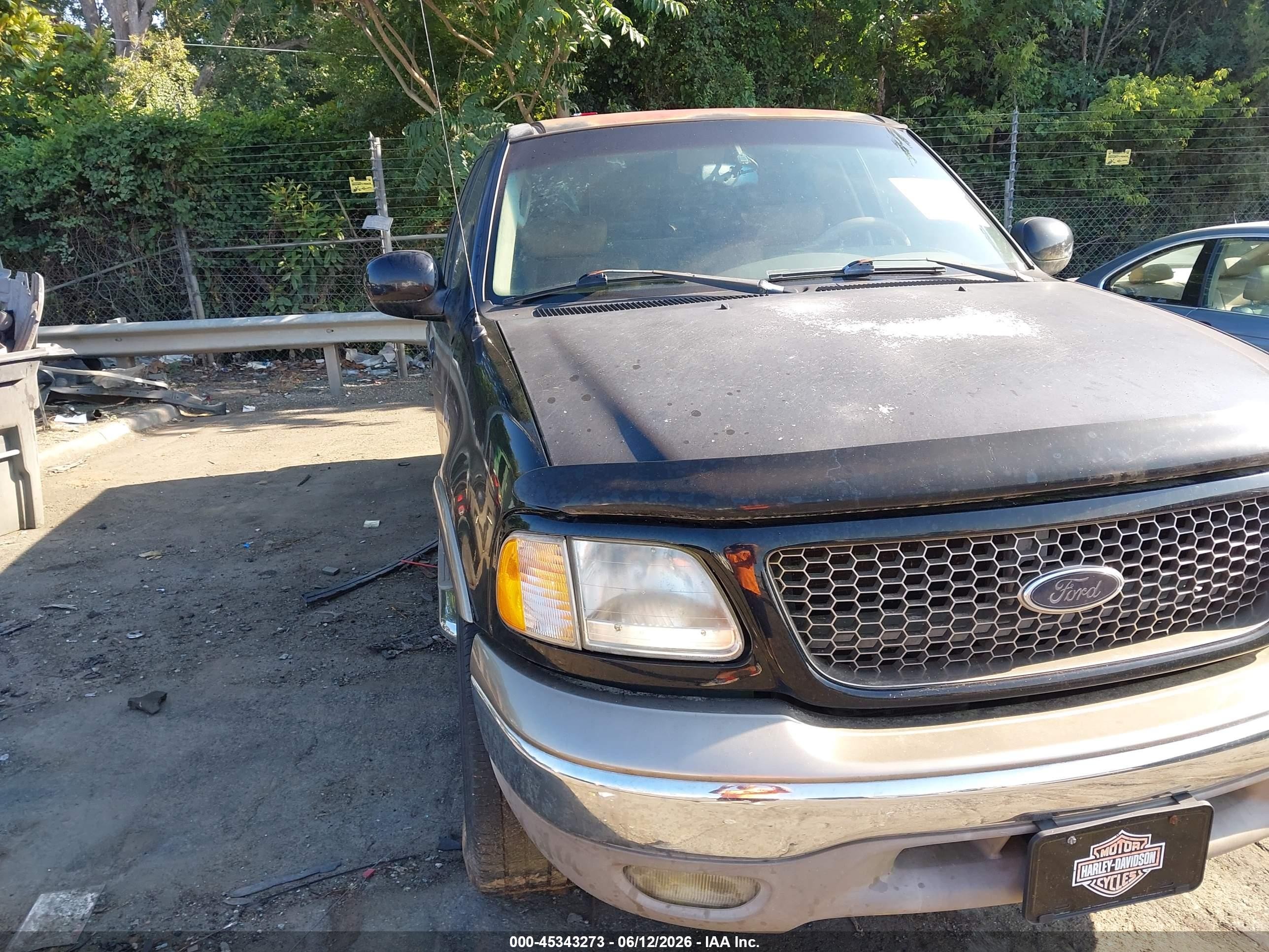 2003 Ford F-150 Lariat/xlt Черный vin: 1FTRW07L43KC11488