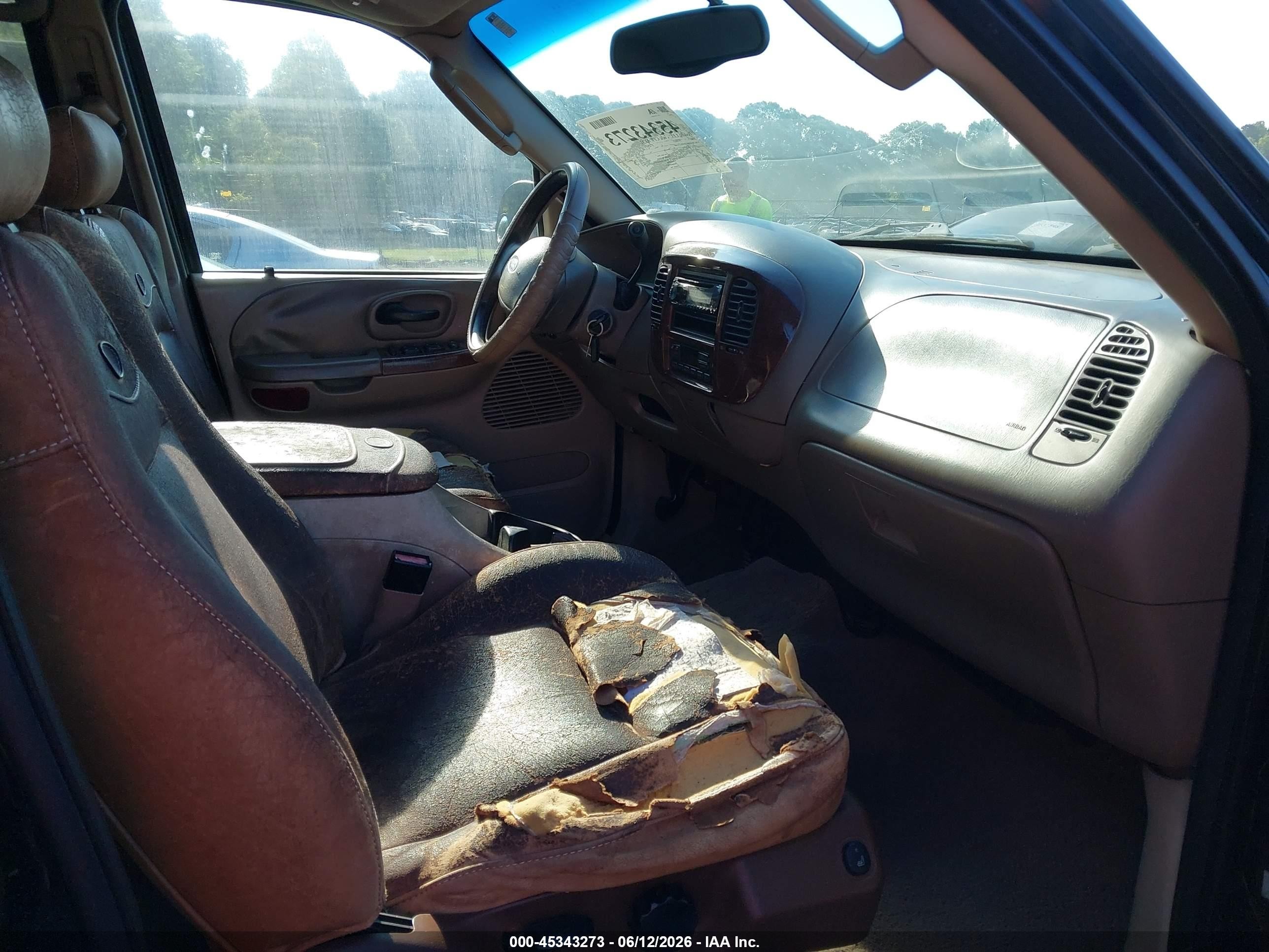 2003 Ford F-150 Lariat/xlt Черный vin: 1FTRW07L43KC11488