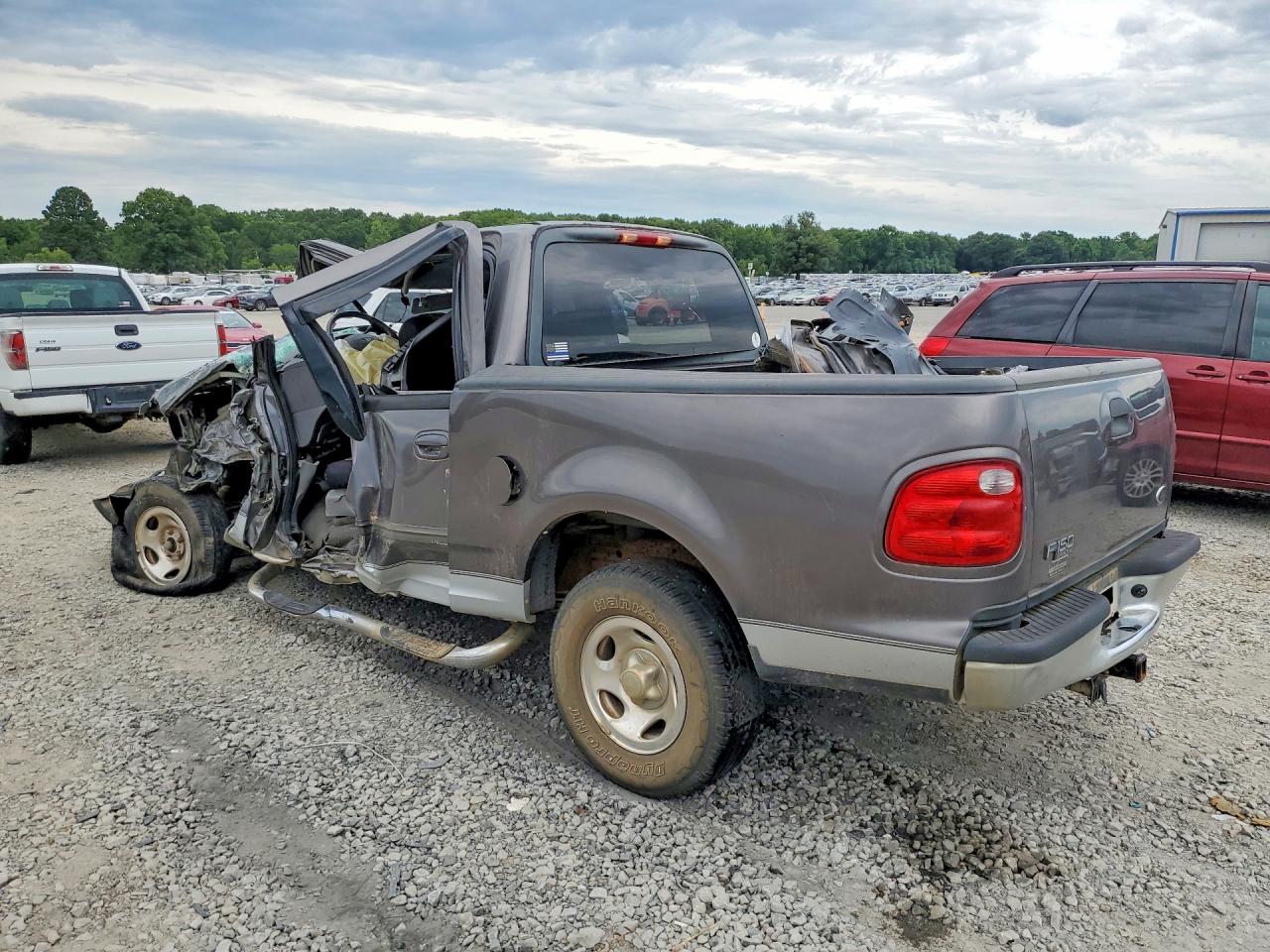 2003 Ford F150 Supercrew Black vin: 1FTRW07L43KC47388