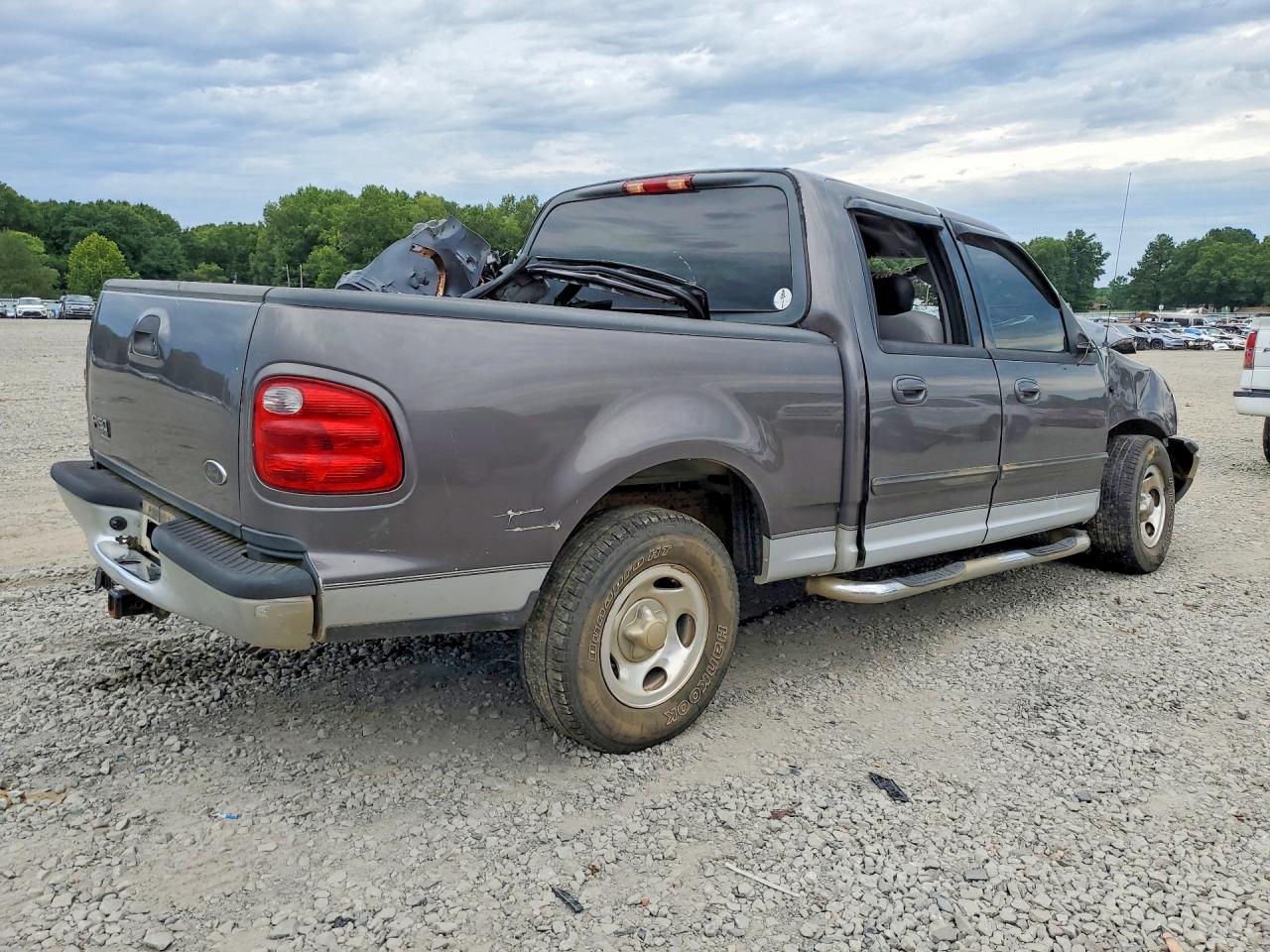 2003 Ford F150 Supercrew Black vin: 1FTRW07L43KC47388