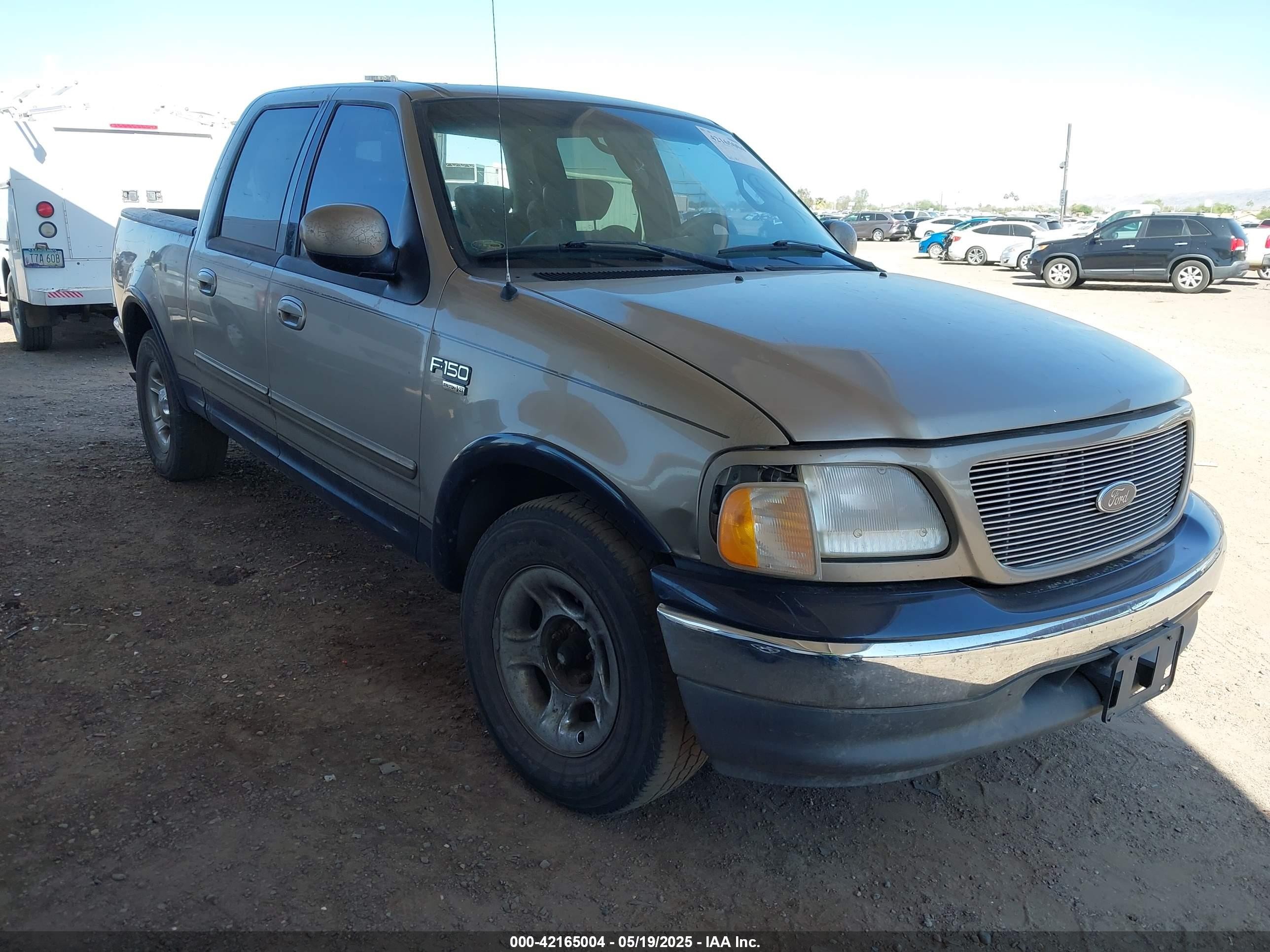2001 Ford F-150 Supercrew Harley-davidson Edition/king Ranch Edition/lariat/xlt Brown vin: 1FTRW07L51KB76702