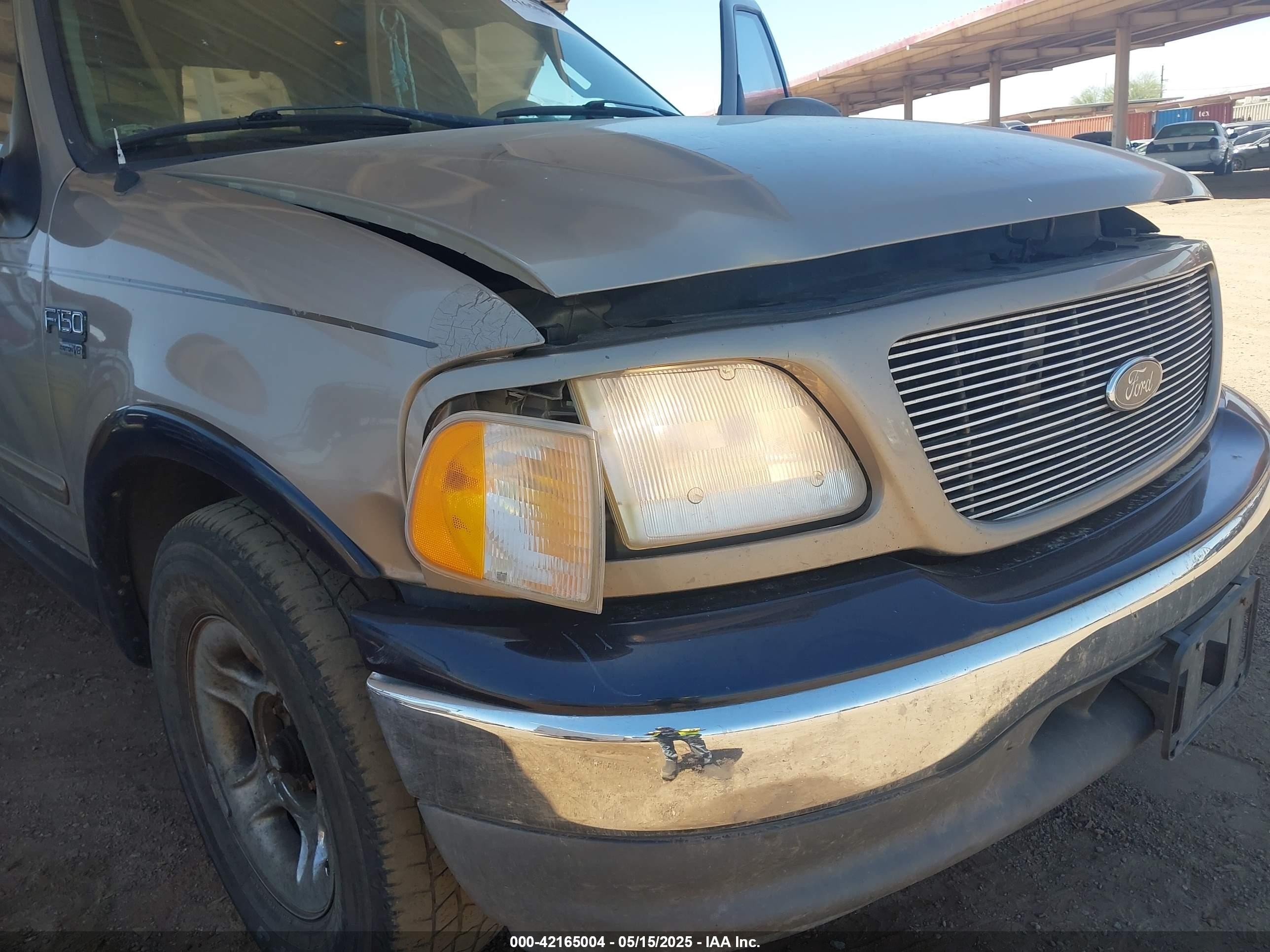 2001 Ford F-150 Supercrew Harley-davidson Edition/king Ranch Edition/lariat/xlt Brown vin: 1FTRW07L51KB76702