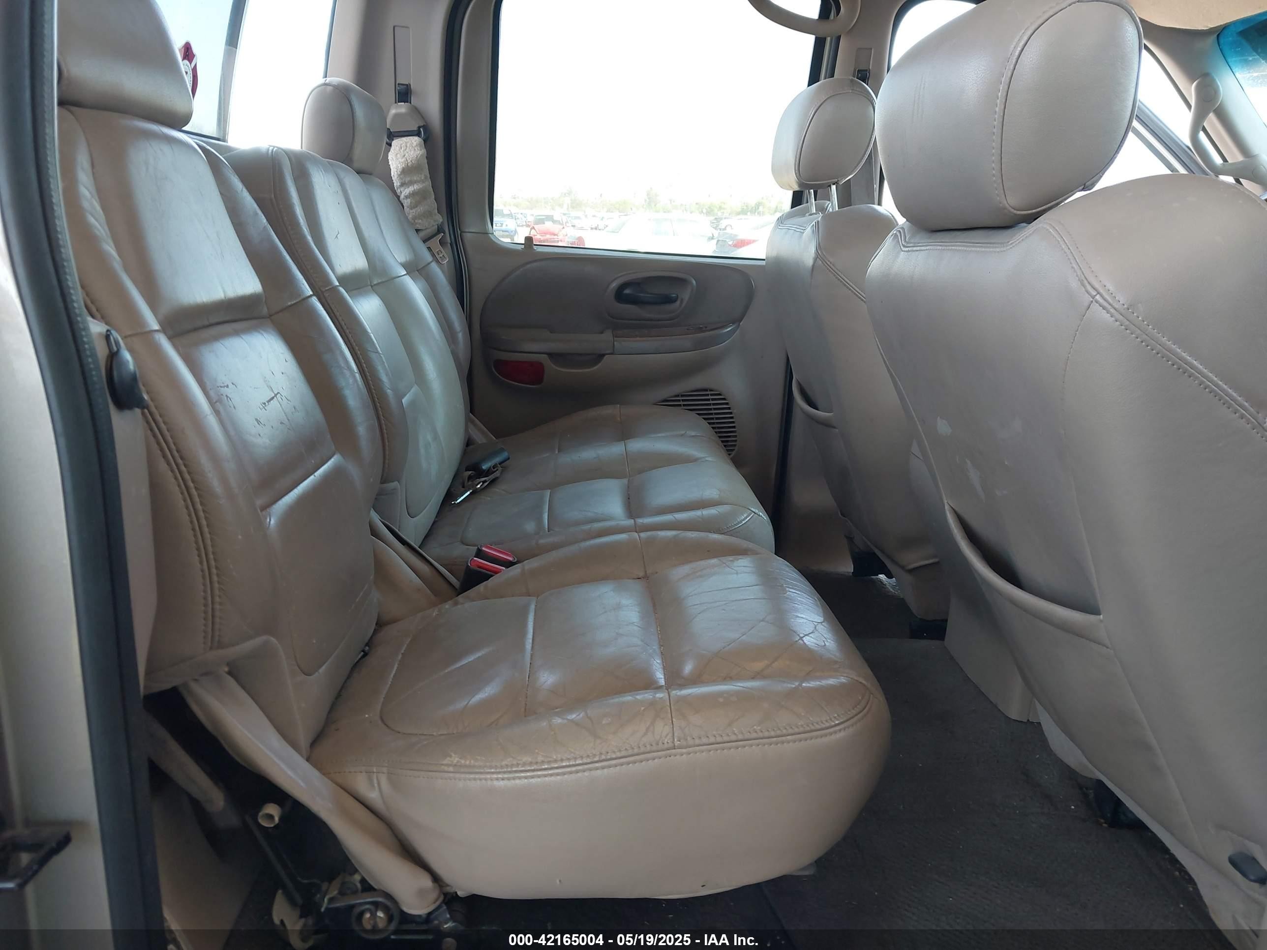 2001 Ford F-150 Supercrew Harley-davidson Edition/king Ranch Edition/lariat/xlt Brown vin: 1FTRW07L51KB76702