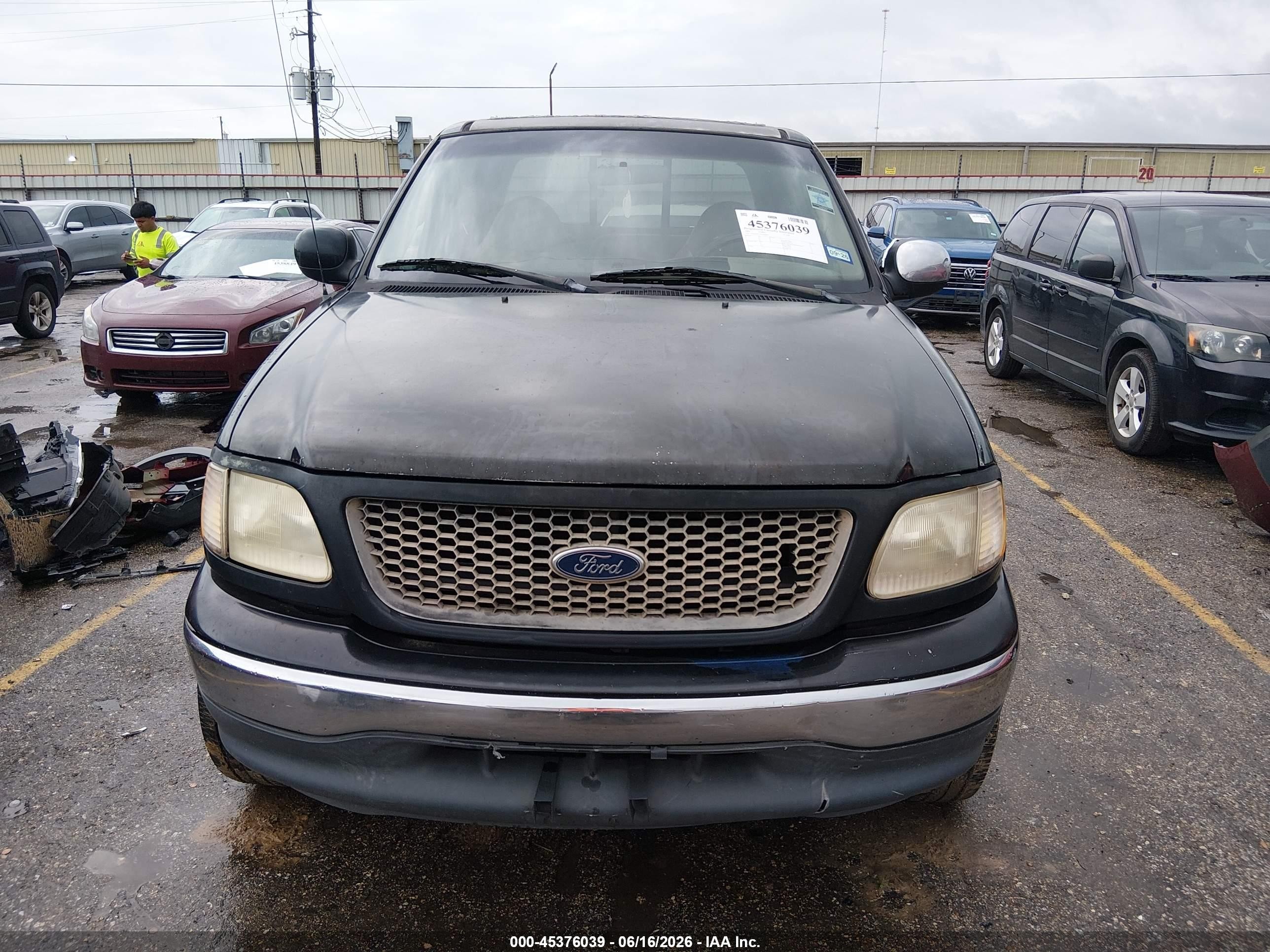 2001 Ford F-150 Harley-davidson Edition/king Ranch Edition/lariat/xlt Черный vin: 1FTRW07L51KD52857