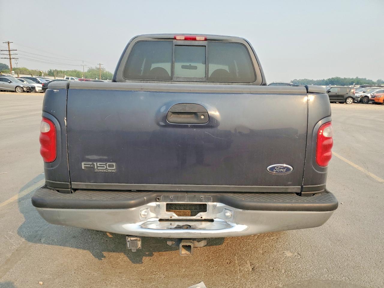 2001 Ford F150 Supercrew Blue vin: 1FTRW07L51KD68170