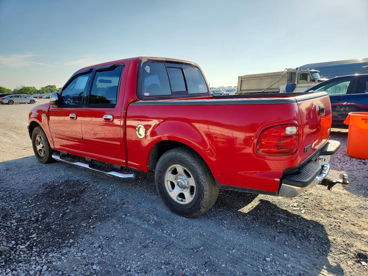 2001 Ford F-150 Supercrew Red vin: 1FTRW07L51KD78620