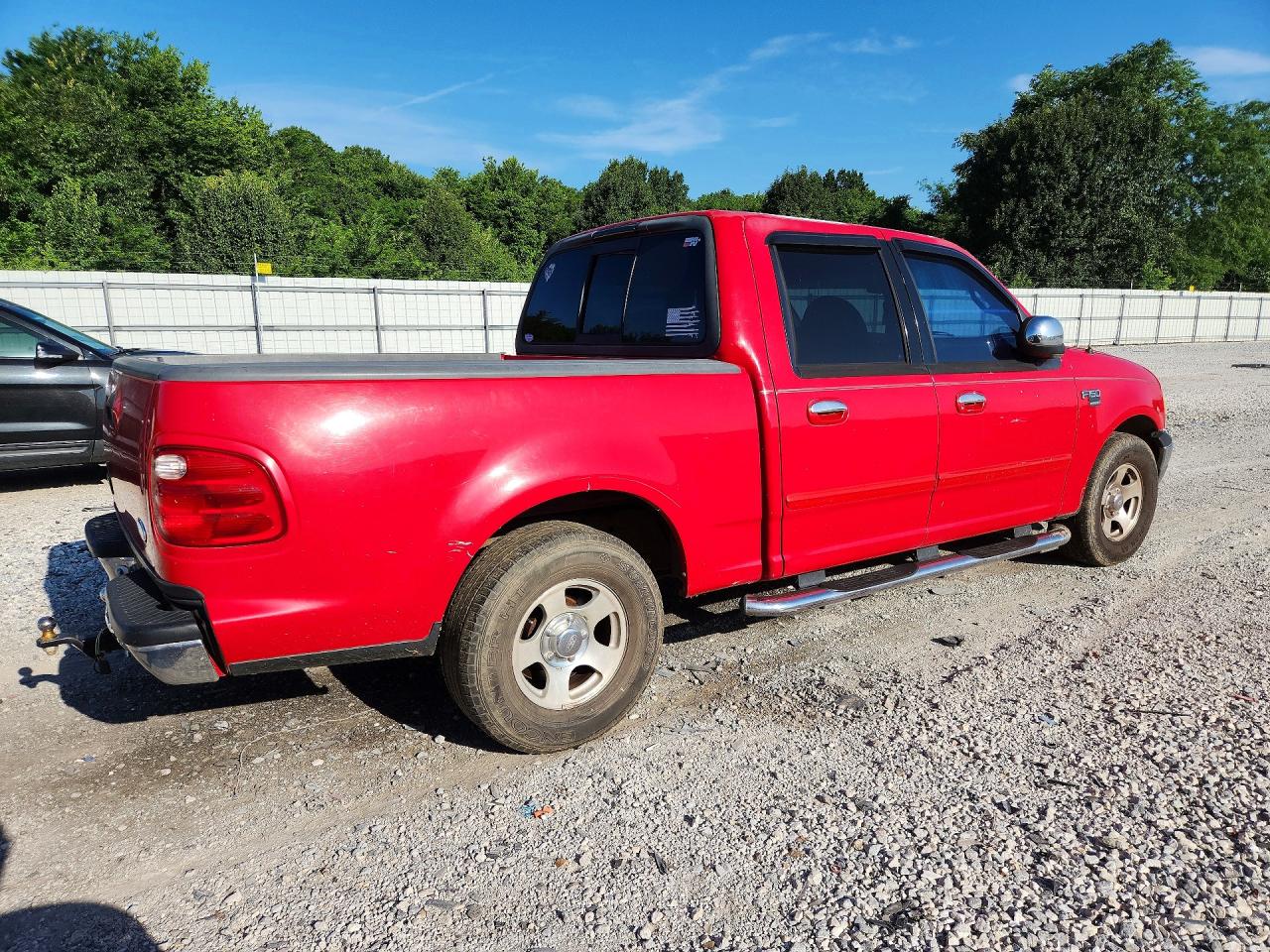 2001 Ford F-150 Supercrew Red vin: 1FTRW07L51KD78620