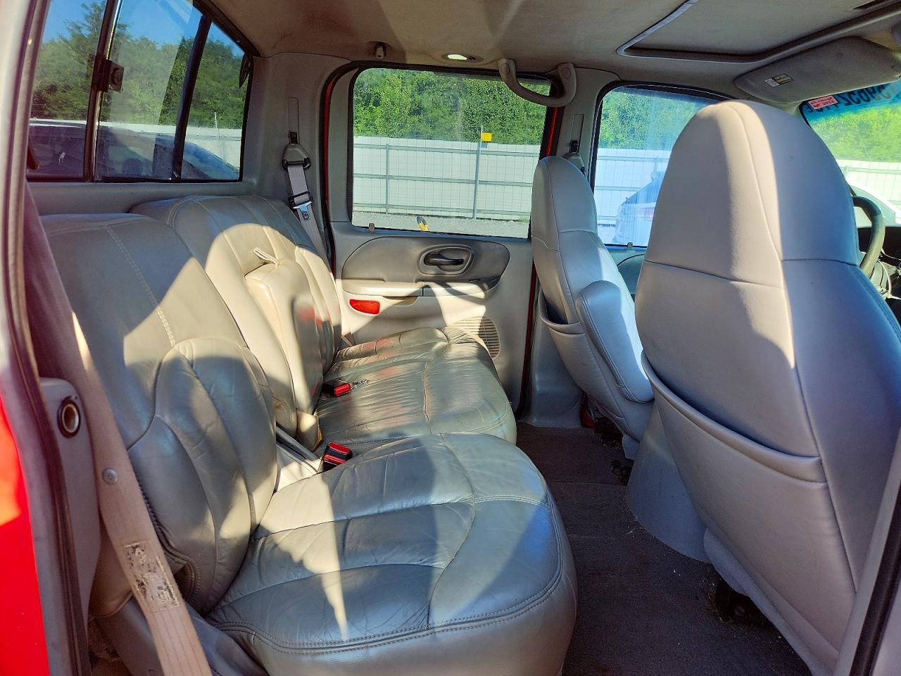 2001 Ford F-150 Supercrew Red vin: 1FTRW07L51KD78620