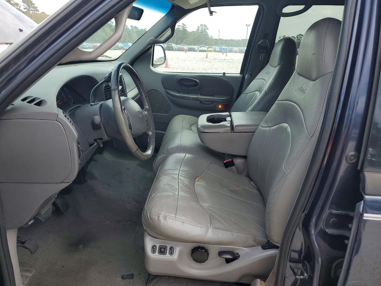 2001 Ford F150 Supercrew Blue vin: 1FTRW07L51KE55986