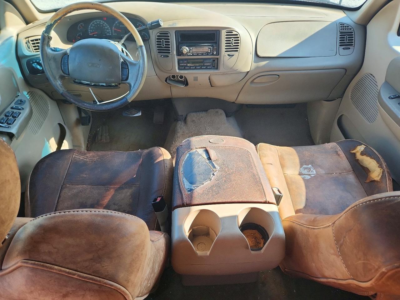 2002 Ford F150 Supercrew Blue vin: 1FTRW07L52KB35245