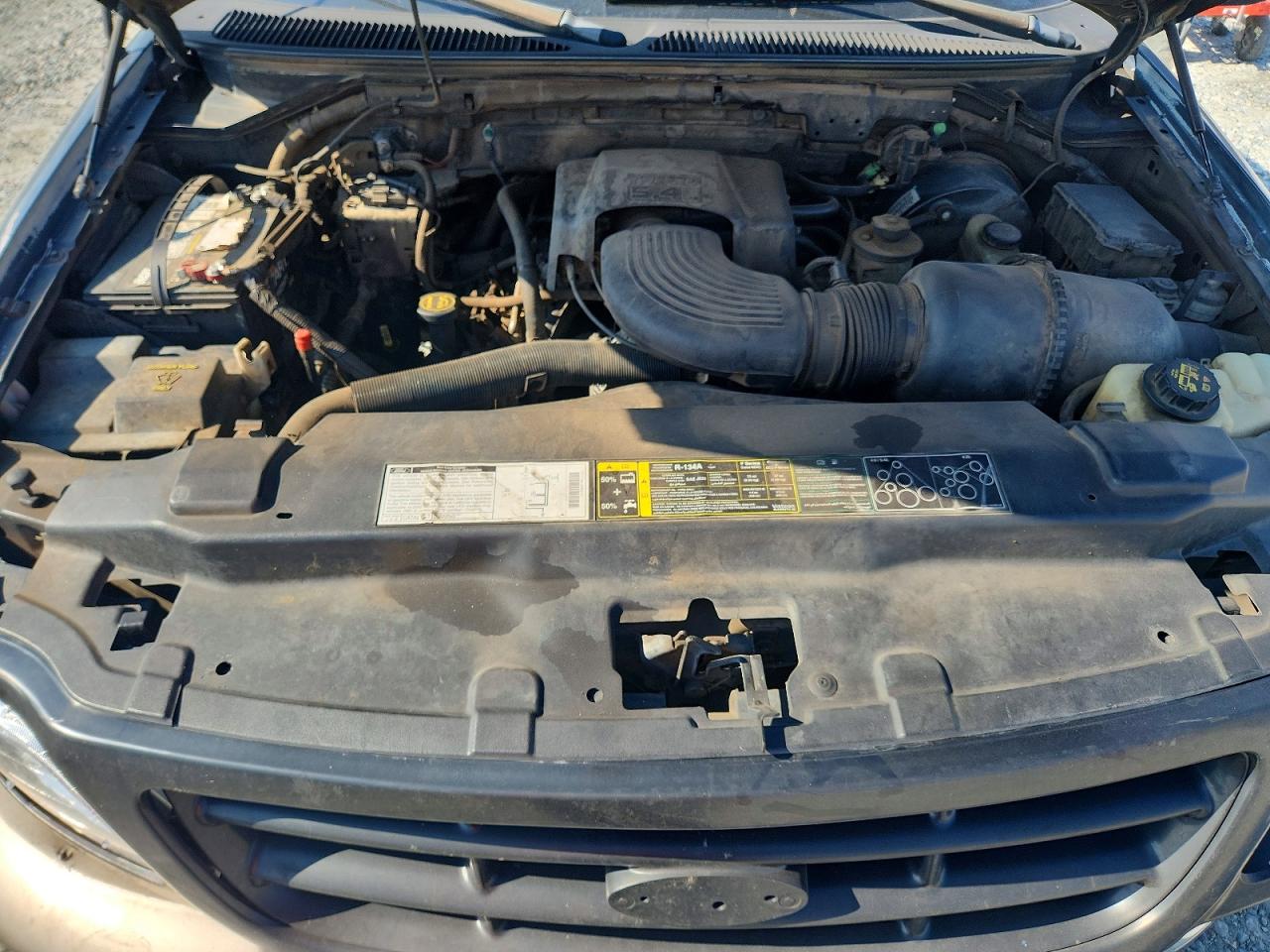 2002 Ford F150 Supercrew Blue vin: 1FTRW07L52KB35245