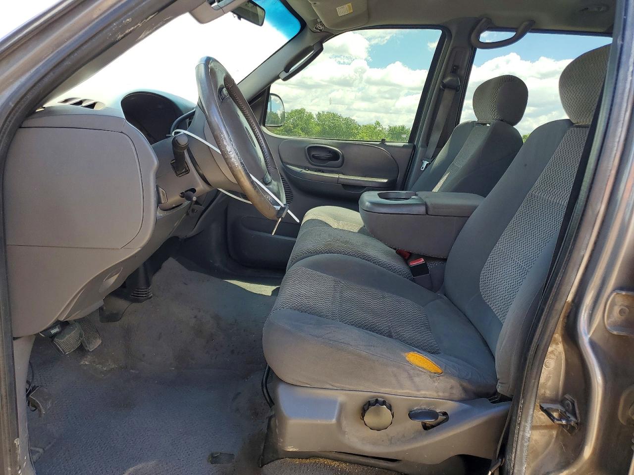 2002 Ford F150 Supercrew Серый vin: 1FTRW07L52KC81211