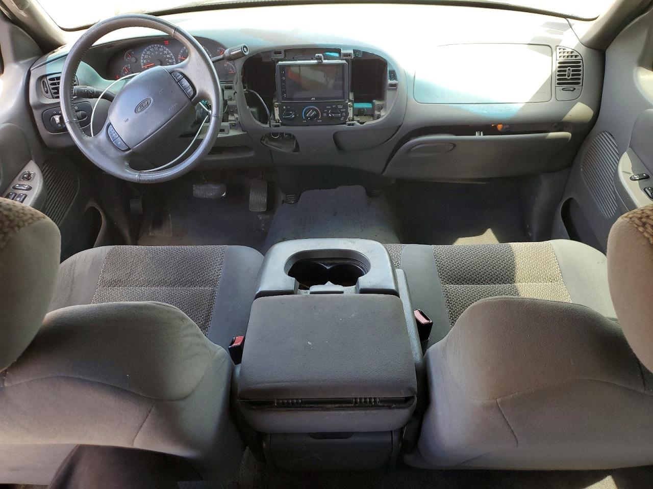 2002 Ford F150 Supercrew Серый vin: 1FTRW07L52KC81211
