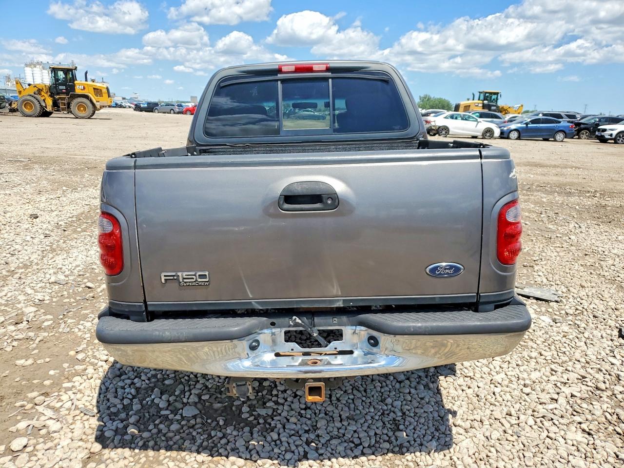 2002 Ford F150 Supercrew Серый vin: 1FTRW07L52KC81211