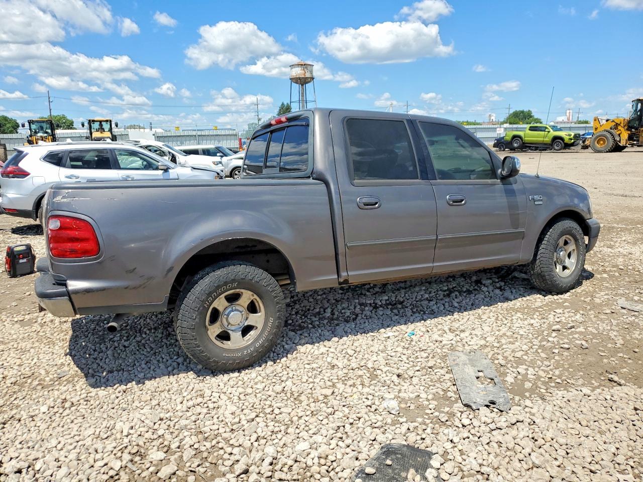 2002 Ford F150 Supercrew Серый vin: 1FTRW07L52KC81211