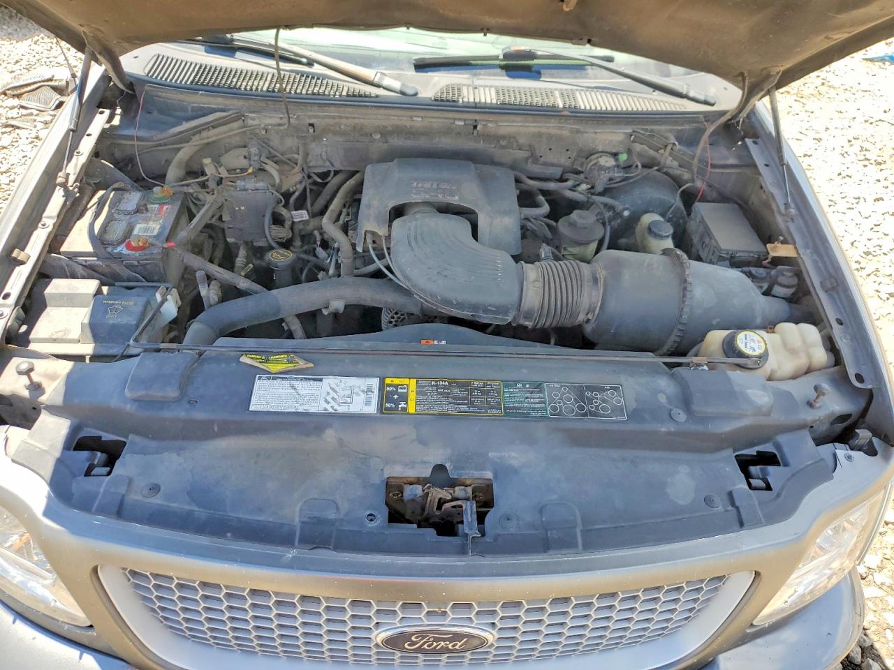 2002 Ford F150 Supercrew Серый vin: 1FTRW07L52KC81211