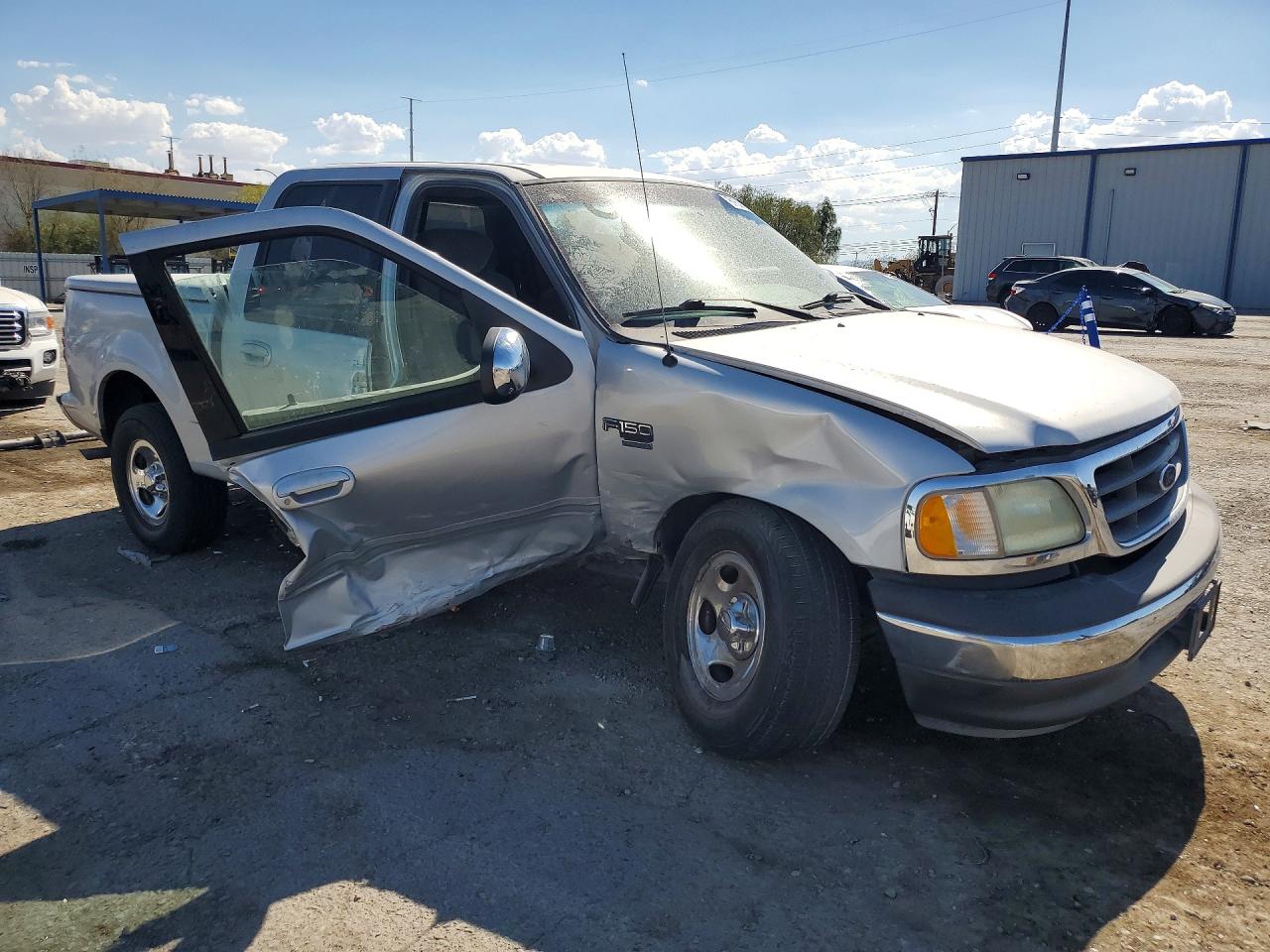 2002 Ford F150 Supercrew Silver vin: 1FTRW07L52KD61740