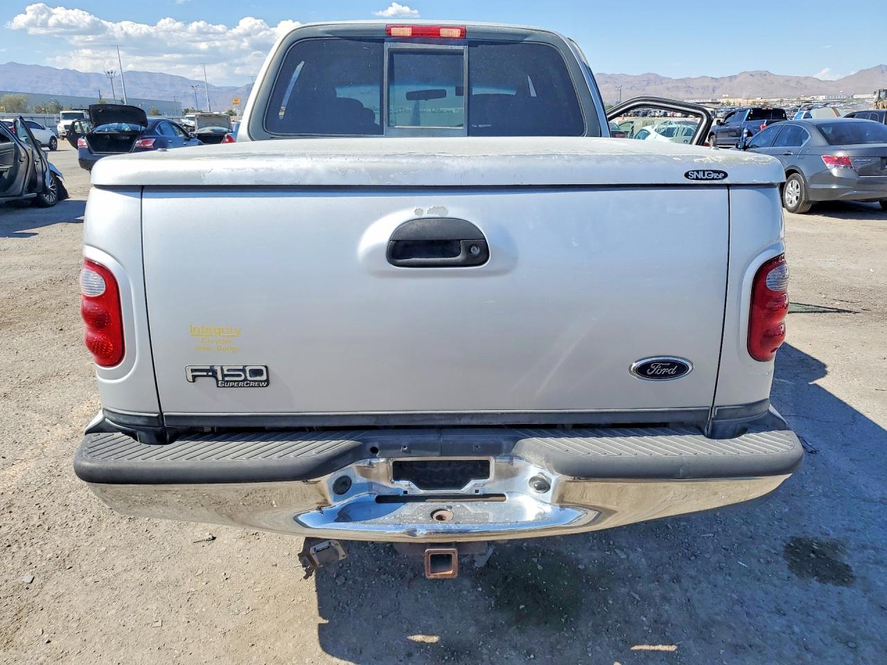 2002 Ford F150 Supercrew Silver vin: 1FTRW07L52KD61740