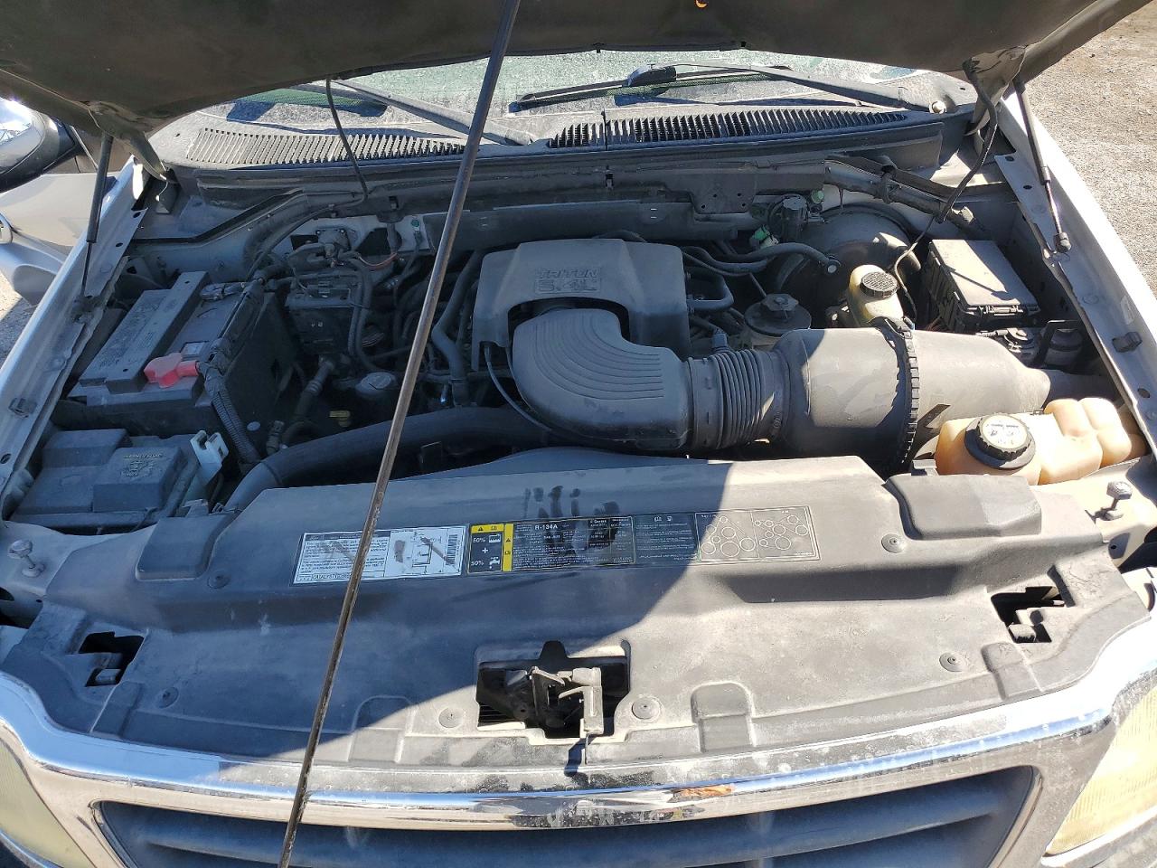2002 Ford F150 Supercrew Silver vin: 1FTRW07L52KD61740