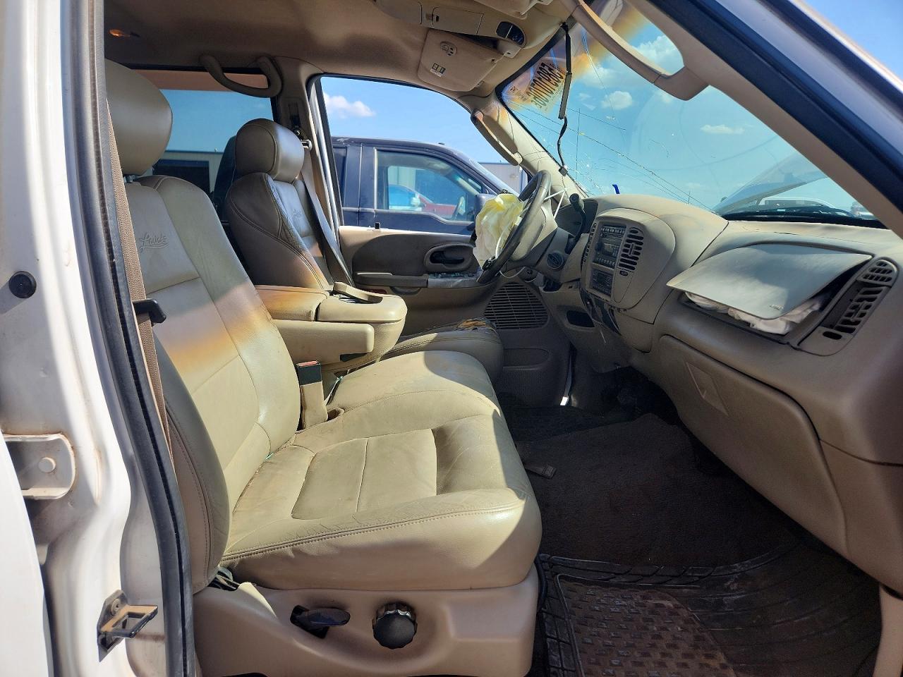 2003 Ford F150 Supercrew White vin: 1FTRW07L53KB20486