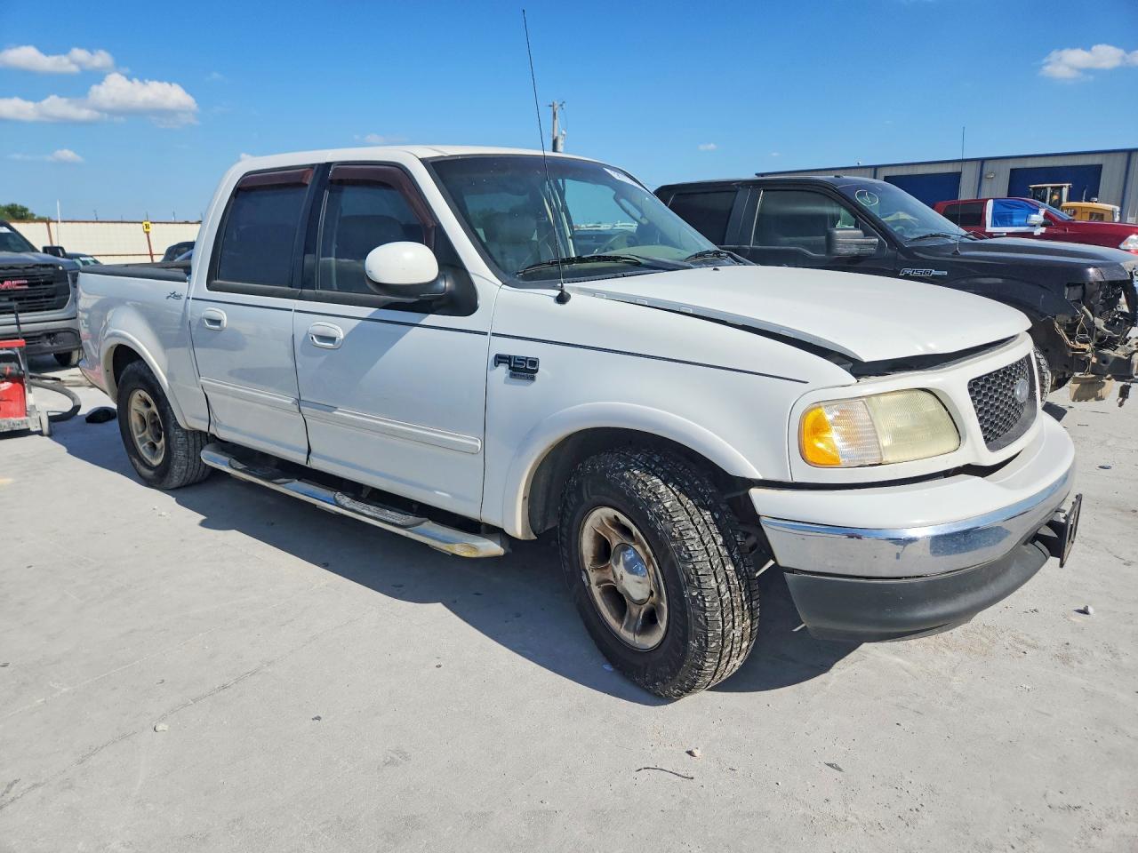 2003 Ford F150 Supercrew White vin: 1FTRW07L53KB20486