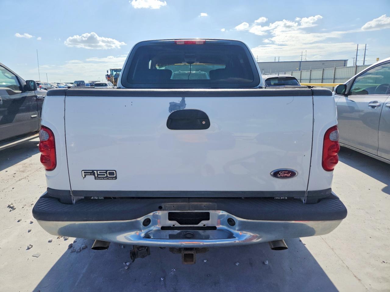2003 Ford F150 Supercrew White vin: 1FTRW07L53KB20486