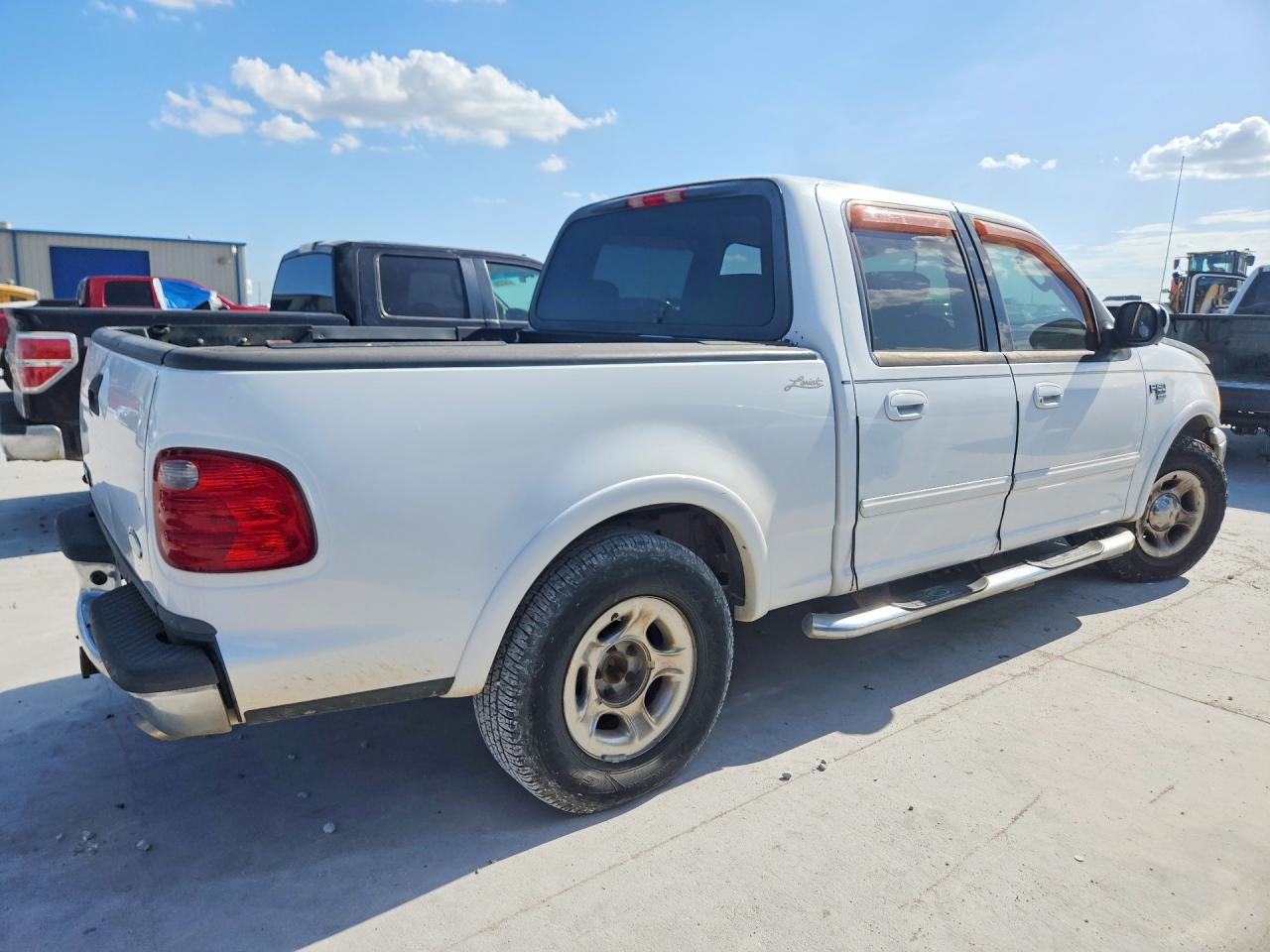 2003 Ford F150 Supercrew White vin: 1FTRW07L53KB20486