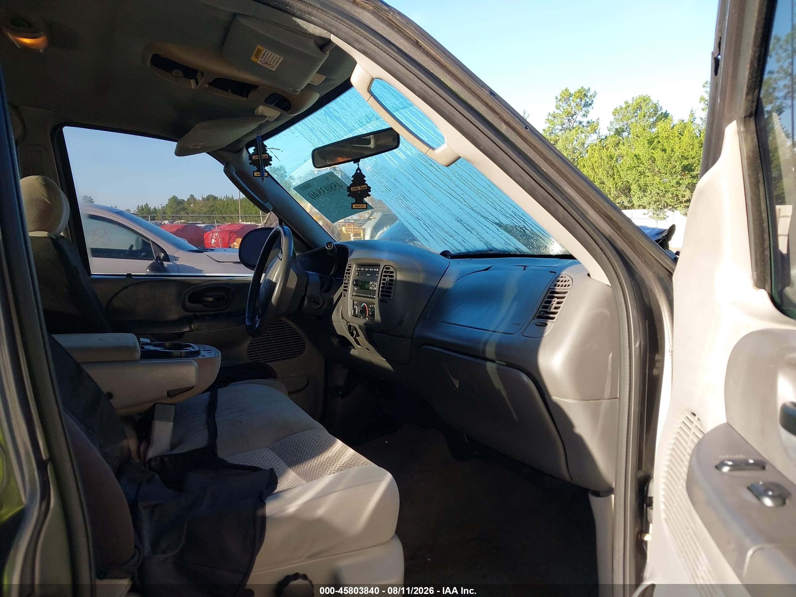 2003 Ford F-150 Lariat/xlt Gray vin: 1FTRW07L53KB28202
