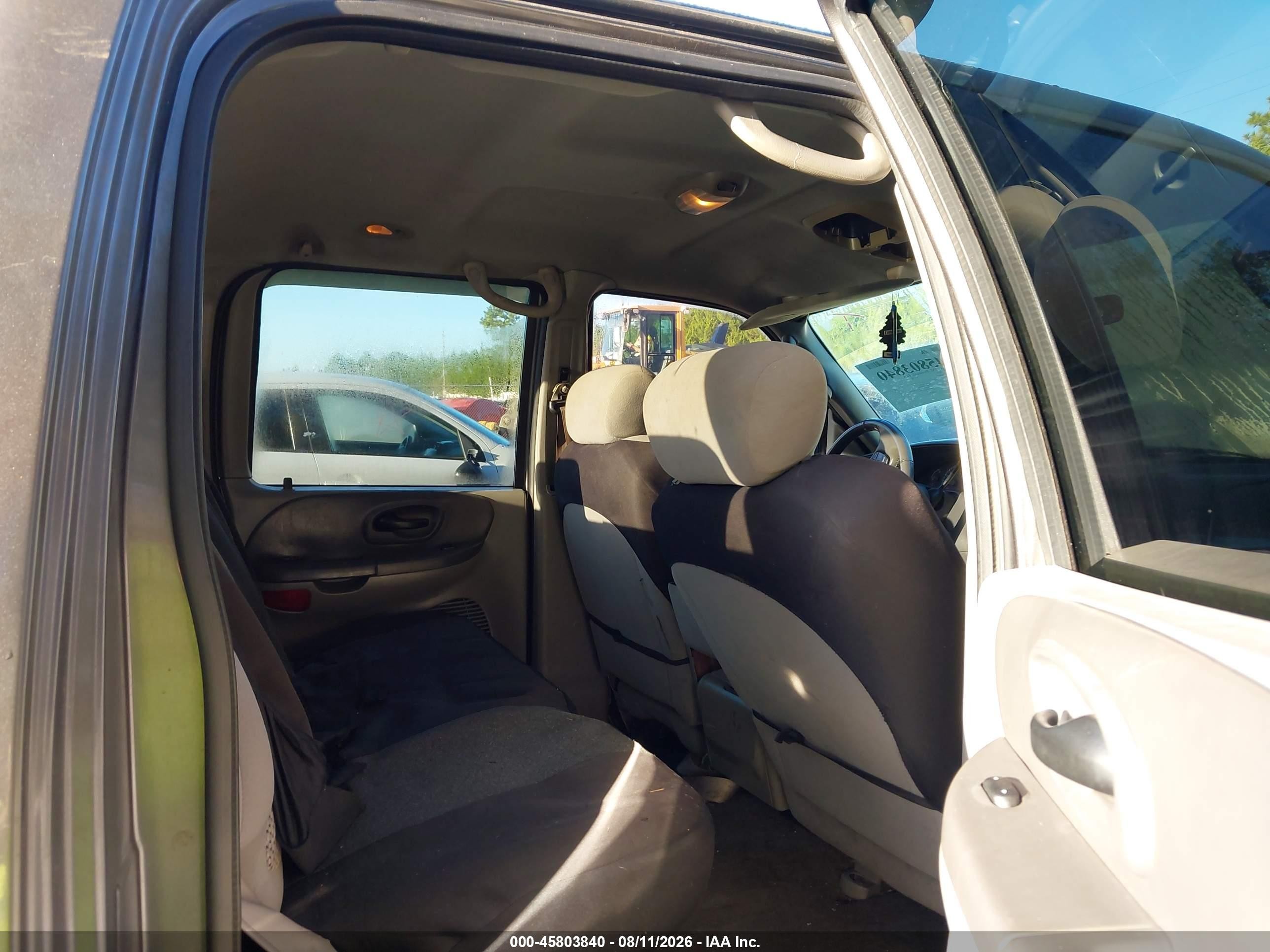 2003 Ford F-150 Lariat/xlt Gray vin: 1FTRW07L53KB28202
