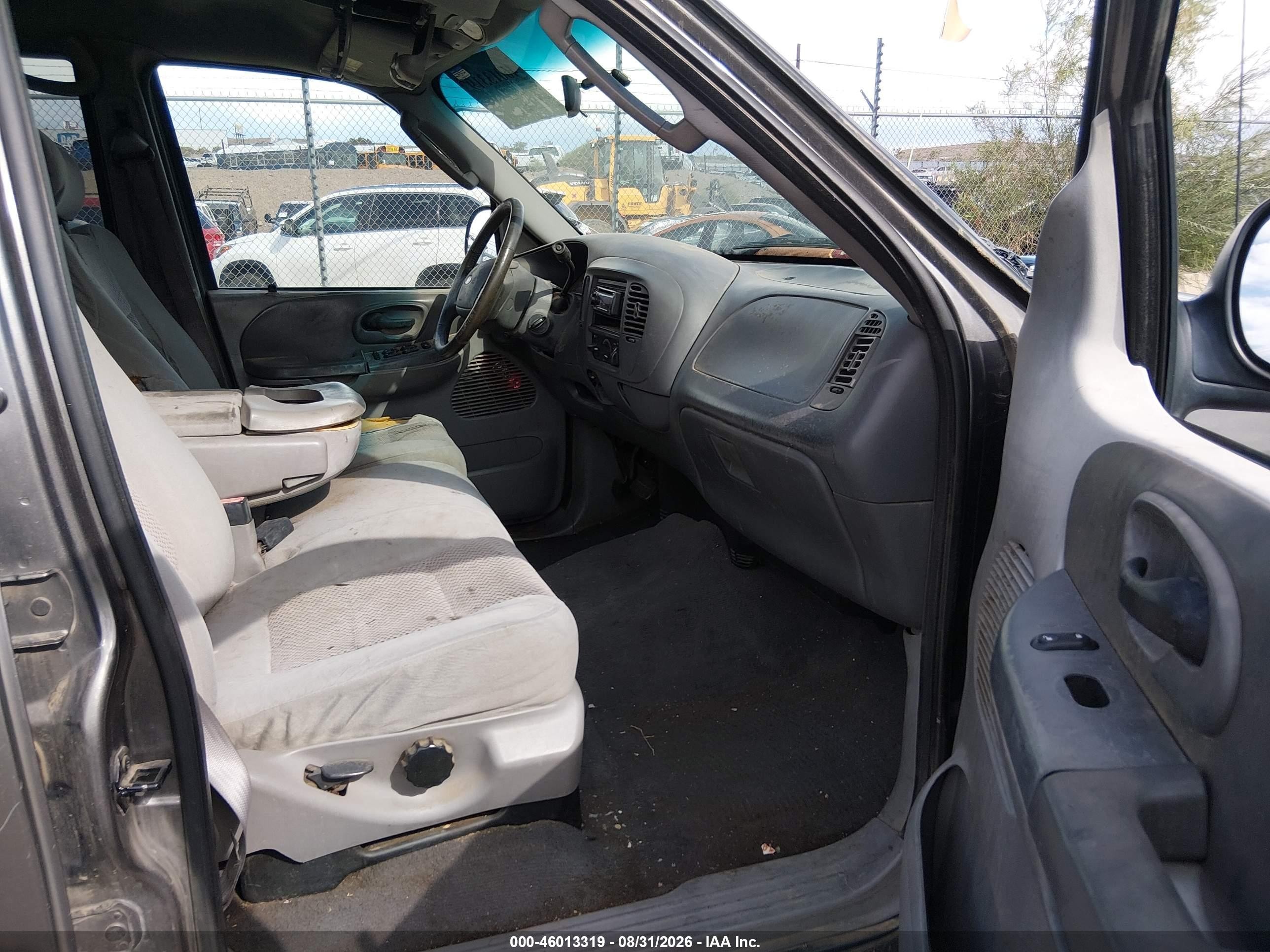 2003 Ford F-150 Lariat/xlt Gray vin: 1FTRW07L53KB73317