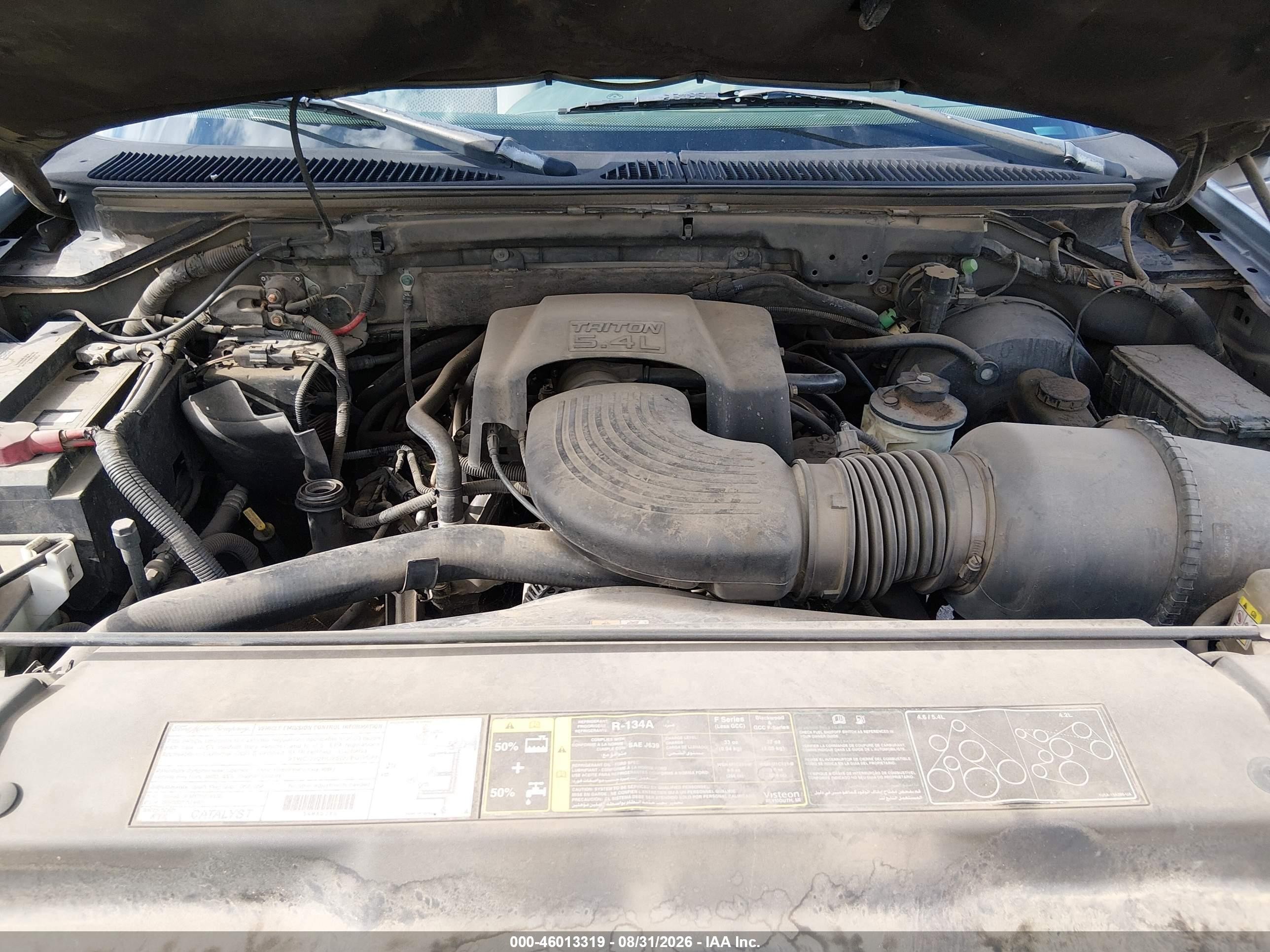2003 Ford F-150 Lariat/xlt Gray vin: 1FTRW07L53KB73317
