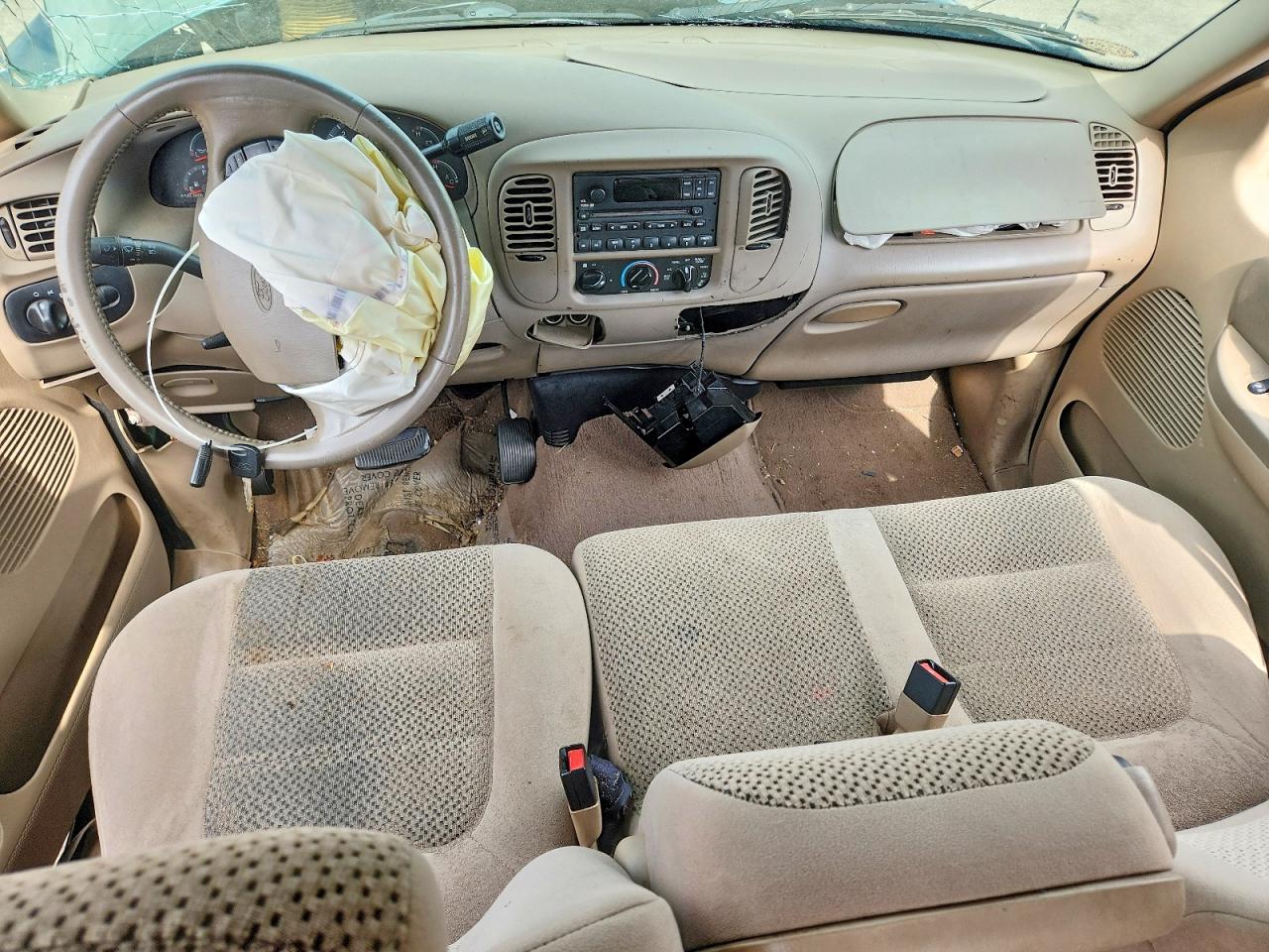 2002 Ford F150 Supercrew Зеленый vin: 1FTRW07L62KD62699