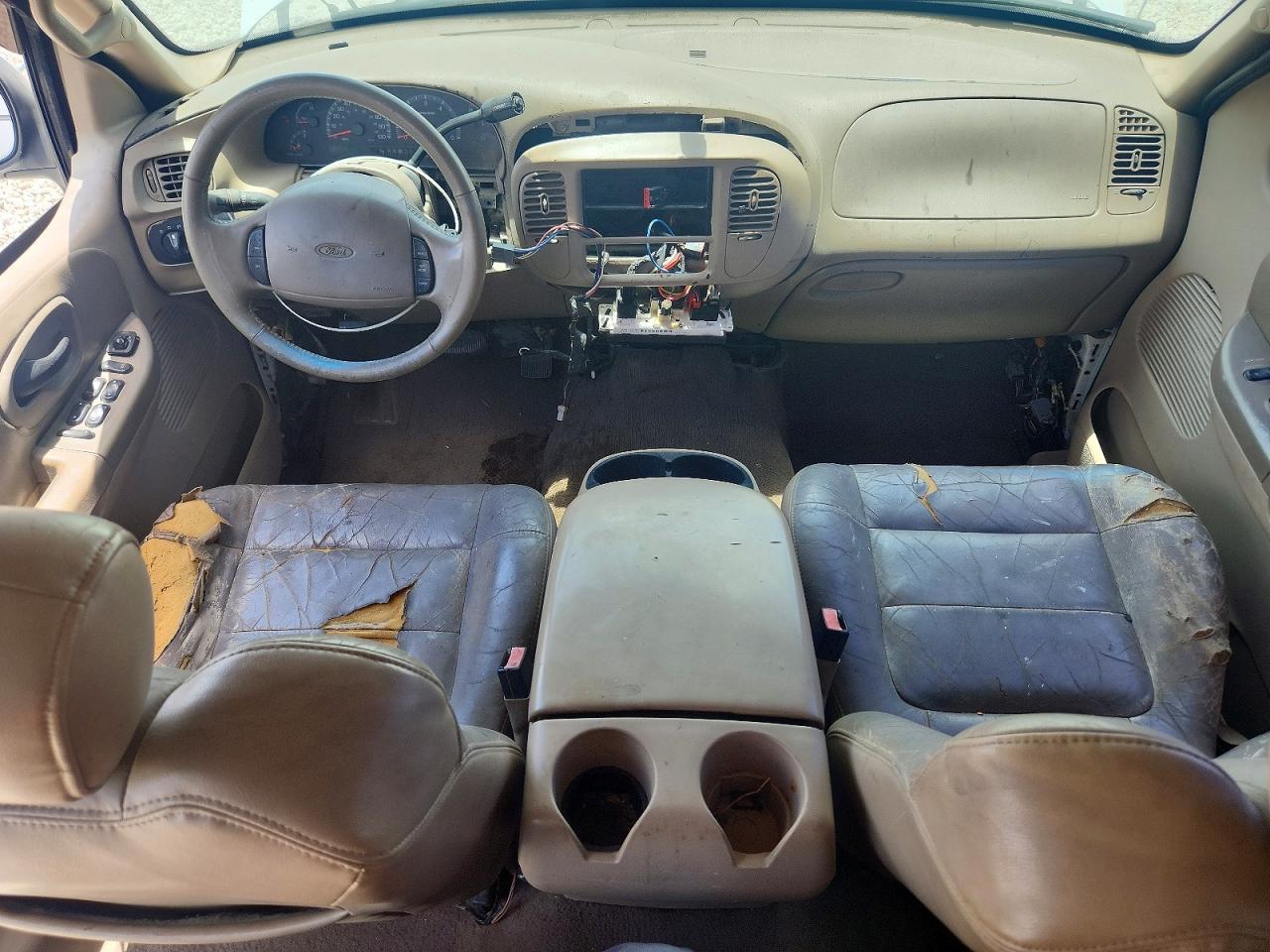 2001 Ford F150 Supercrew White vin: 1FTRW07L71KB09843