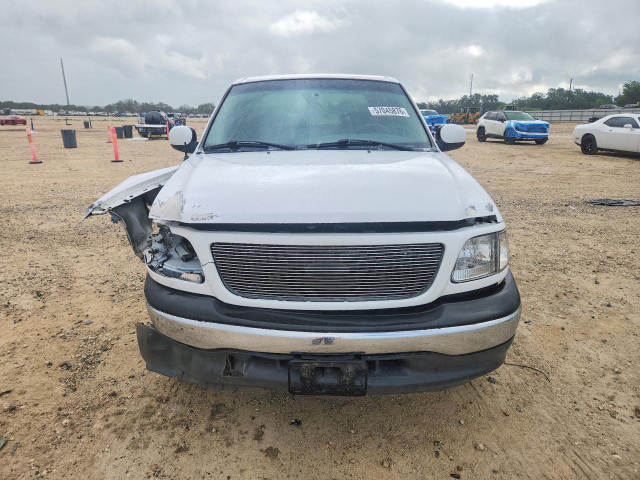 2001 Ford F150 Supercrew White vin: 1FTRW07L71KB10314