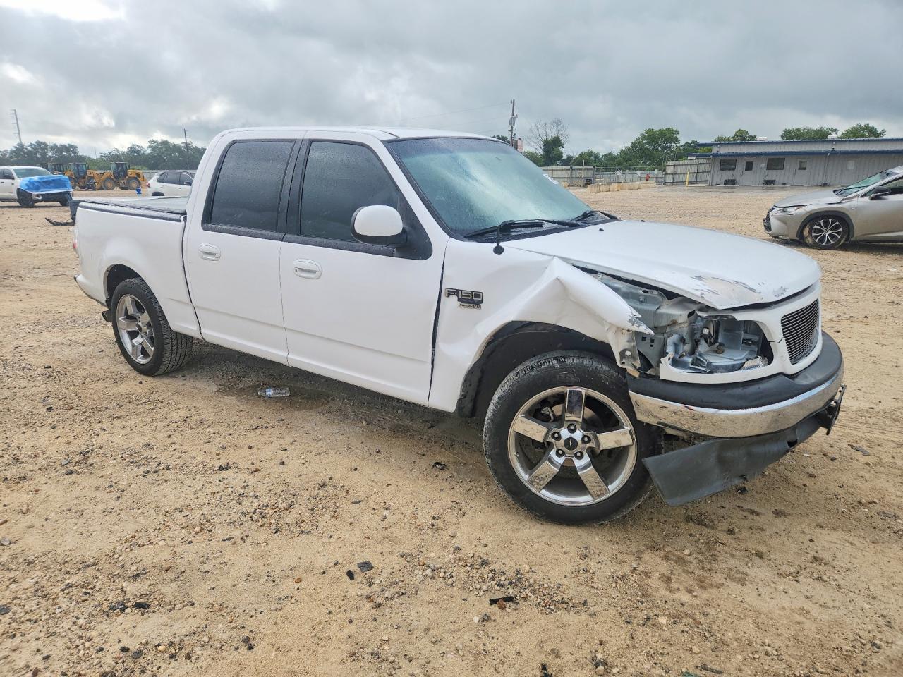 2001 Ford F150 Supercrew White vin: 1FTRW07L71KB10314