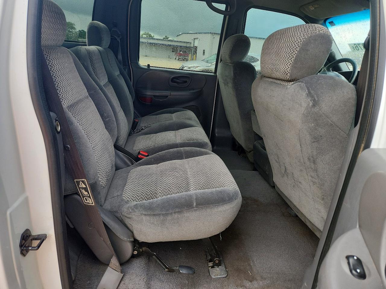 2001 Ford F150 Supercrew White vin: 1FTRW07L71KB10314