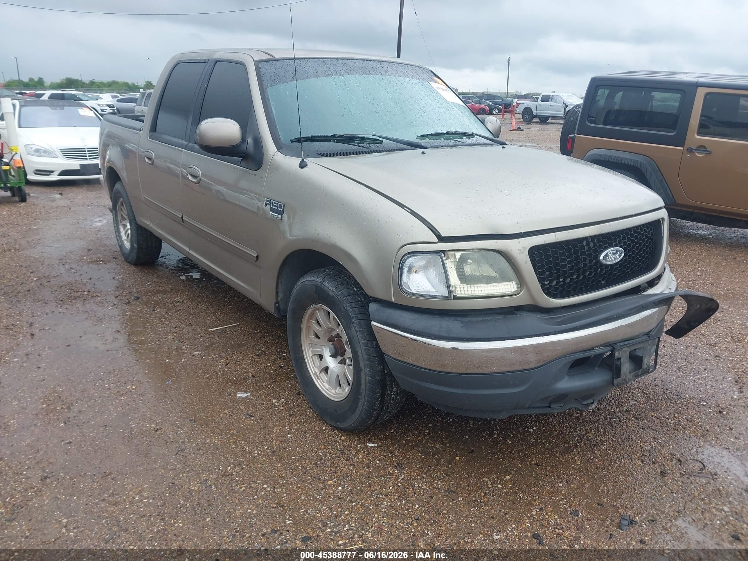 2001 Ford F-150 Harley-davidson Edition/king Ranch Edition/lariat/xlt Tan vin: 1FTRW07L71KB32975