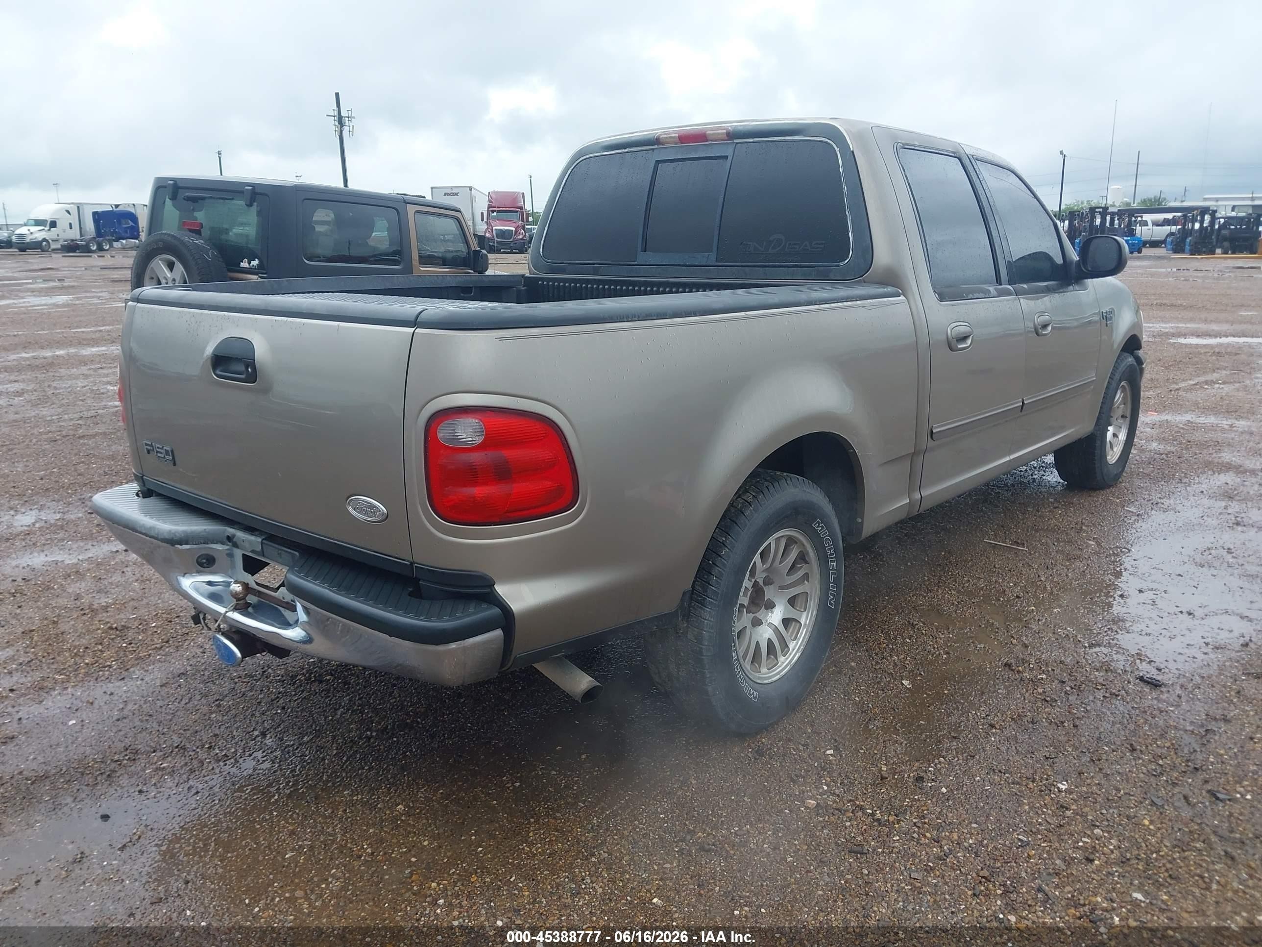 2001 Ford F-150 Harley-davidson Edition/king Ranch Edition/lariat/xlt Tan vin: 1FTRW07L71KB32975