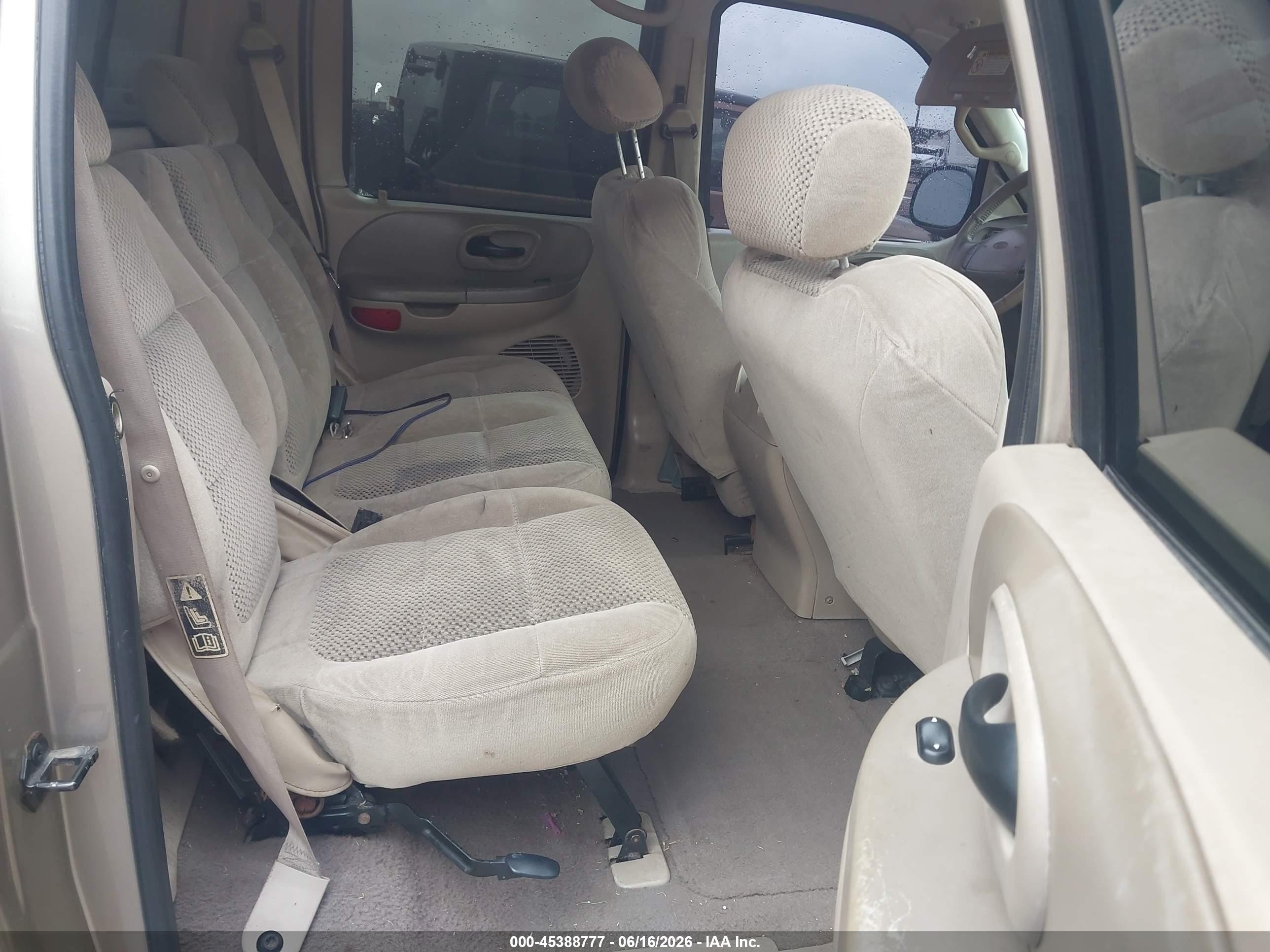 2001 Ford F-150 Harley-davidson Edition/king Ranch Edition/lariat/xlt Tan vin: 1FTRW07L71KB32975