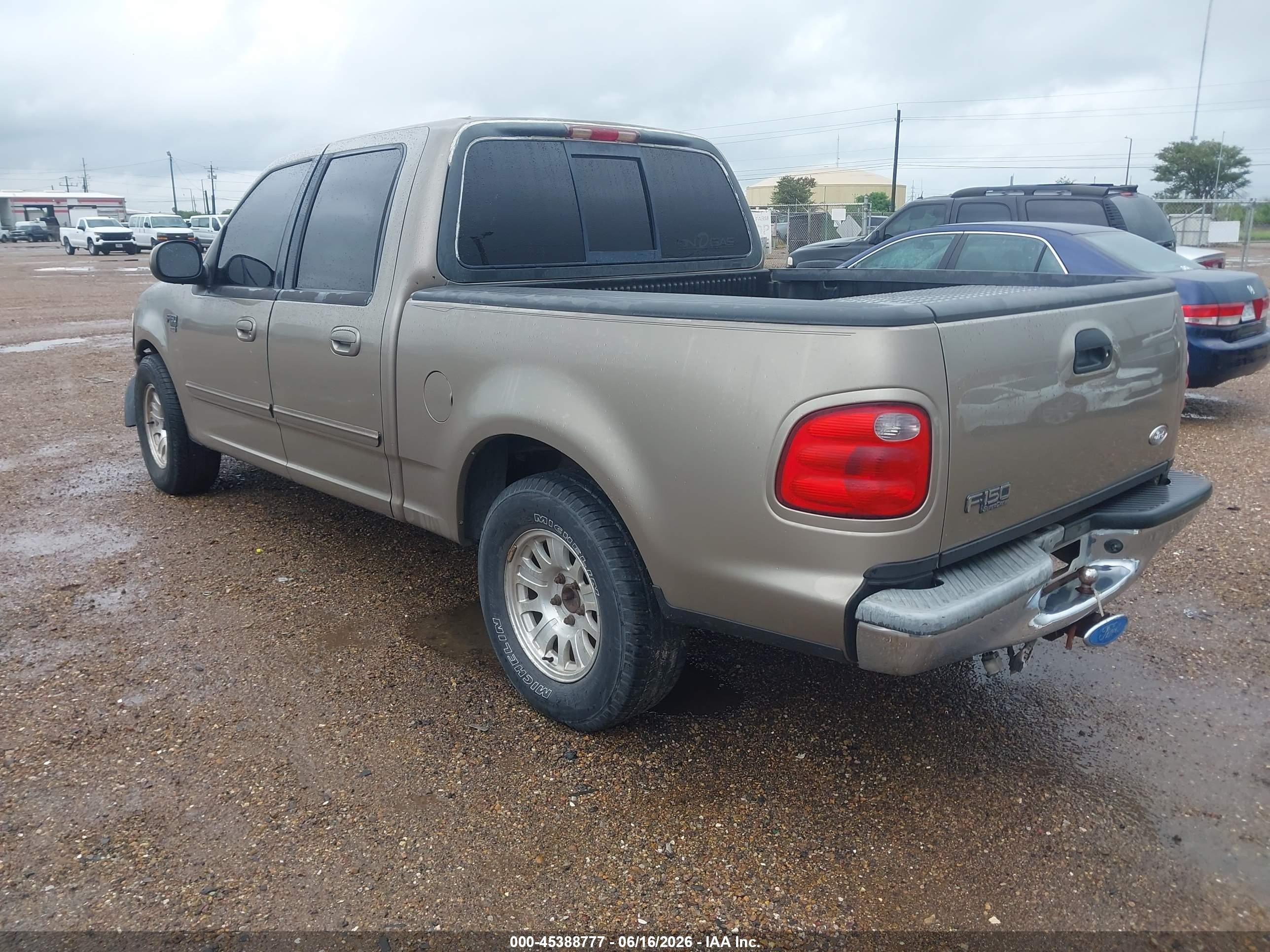 2001 Ford F-150 Harley-davidson Edition/king Ranch Edition/lariat/xlt Tan vin: 1FTRW07L71KB32975