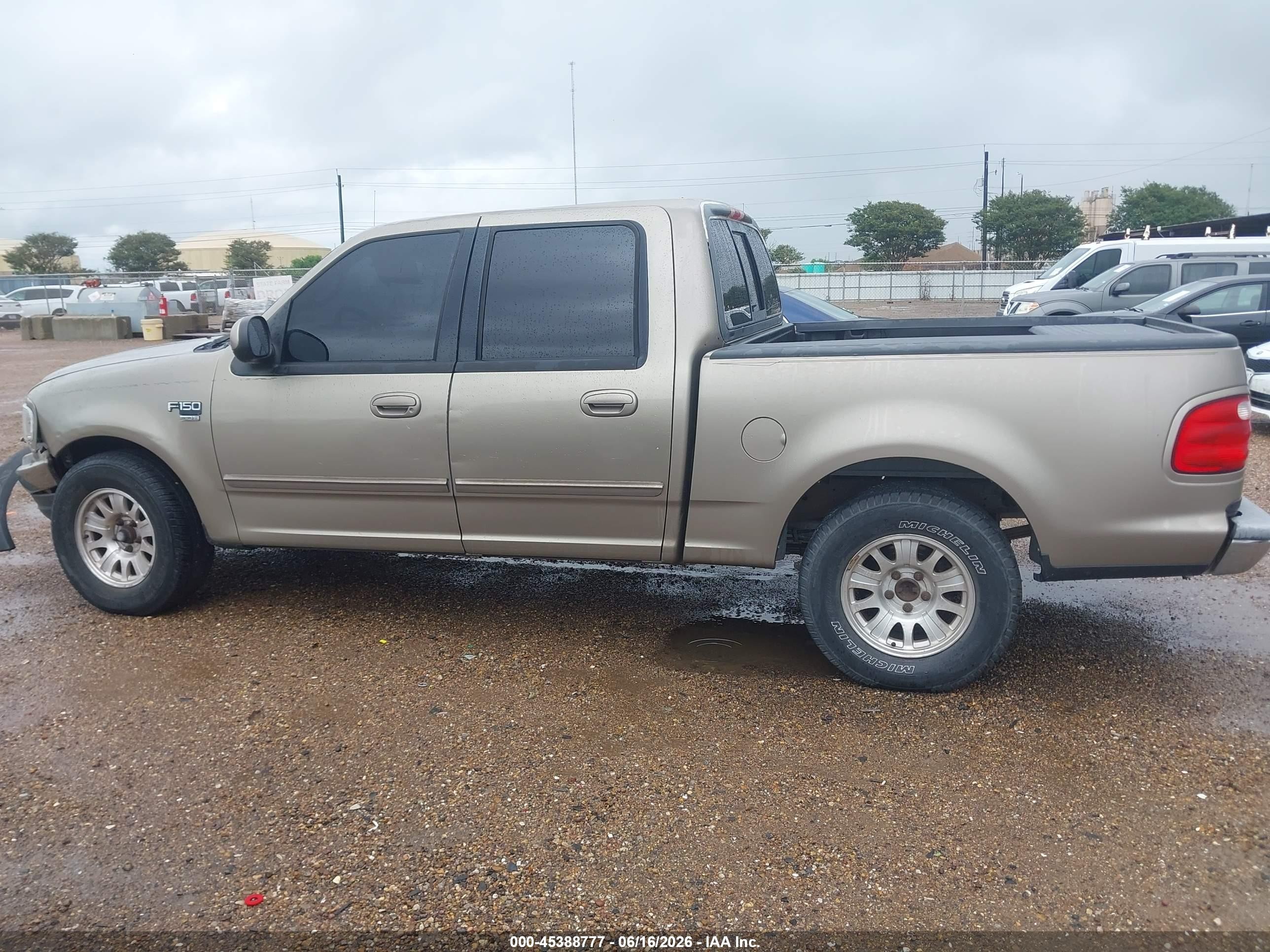 2001 Ford F-150 Harley-davidson Edition/king Ranch Edition/lariat/xlt Tan vin: 1FTRW07L71KB32975