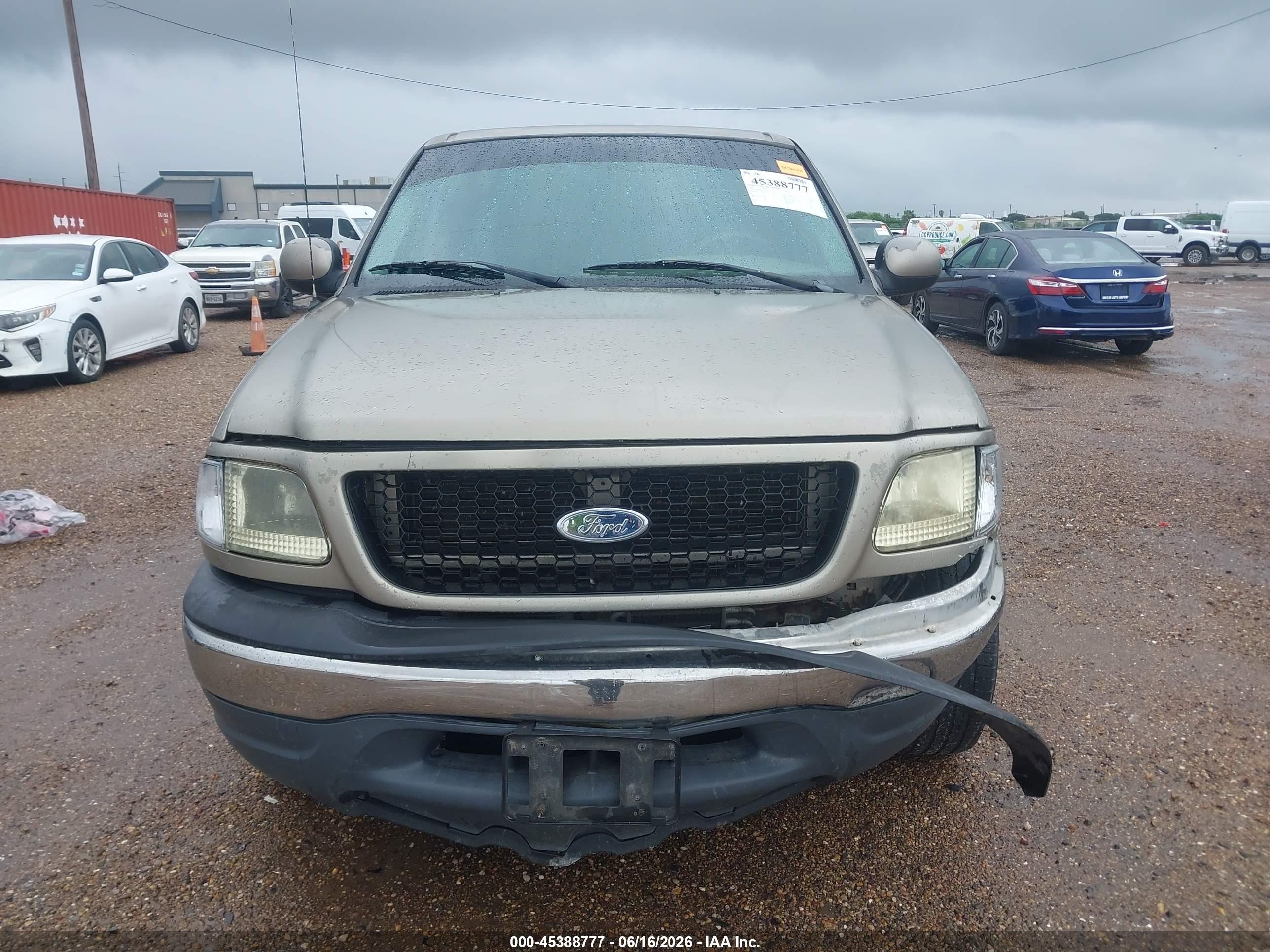 2001 Ford F-150 Harley-davidson Edition/king Ranch Edition/lariat/xlt Tan vin: 1FTRW07L71KB32975