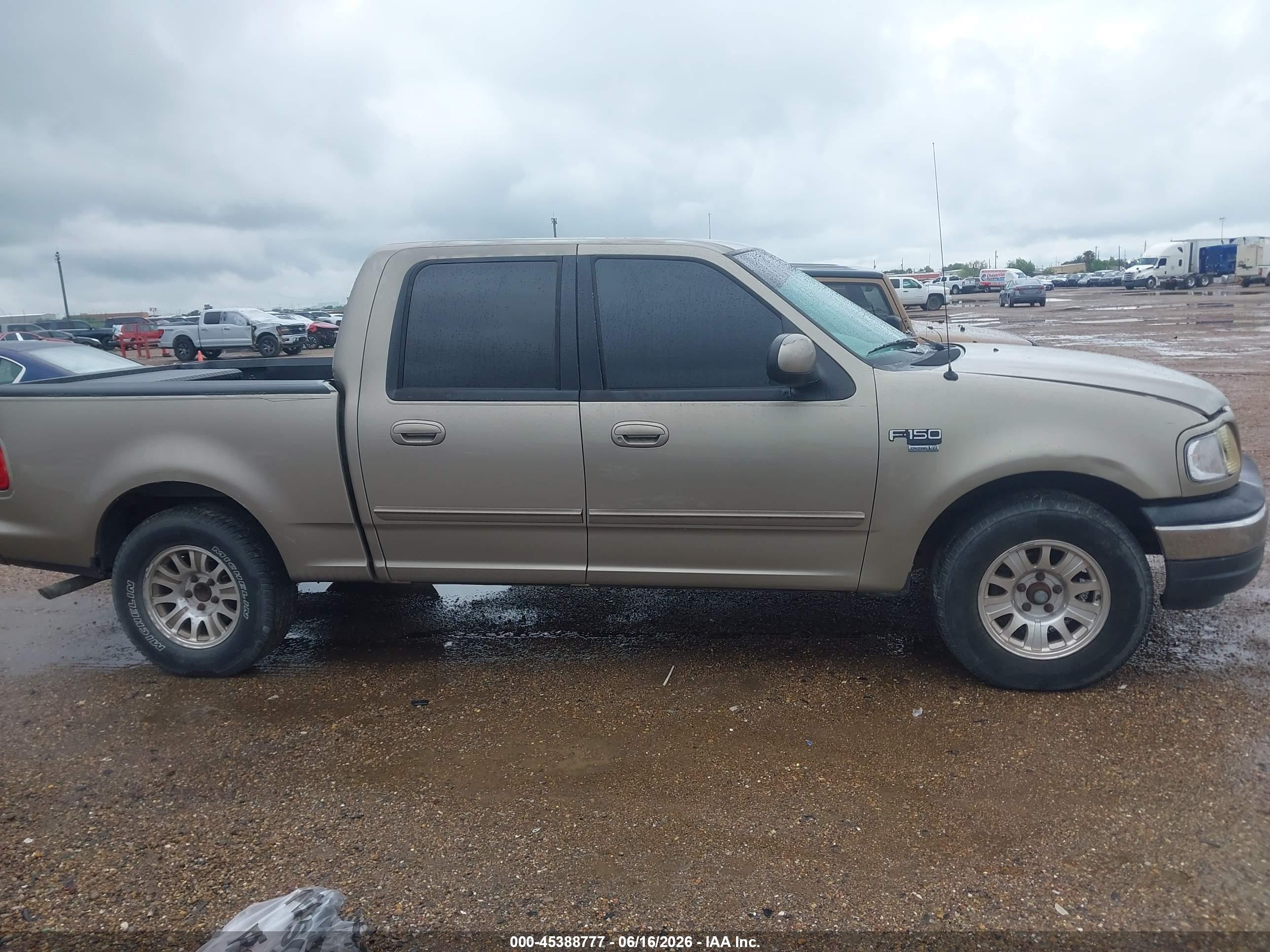 2001 Ford F-150 Harley-davidson Edition/king Ranch Edition/lariat/xlt Tan vin: 1FTRW07L71KB32975