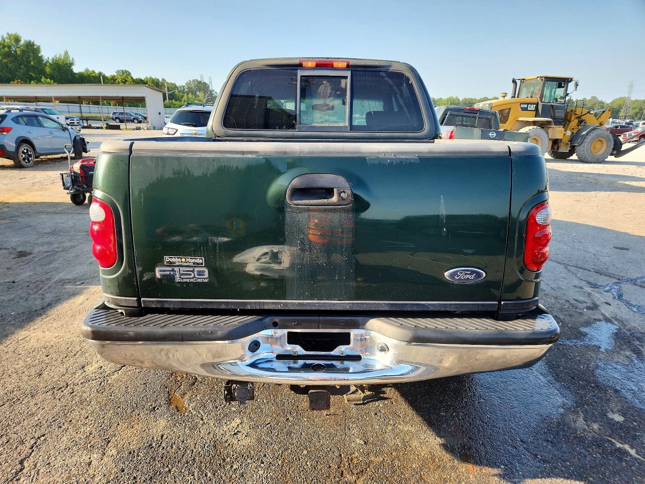 2001 Ford F150 Supercrew Green vin: 1FTRW07L71KF88040