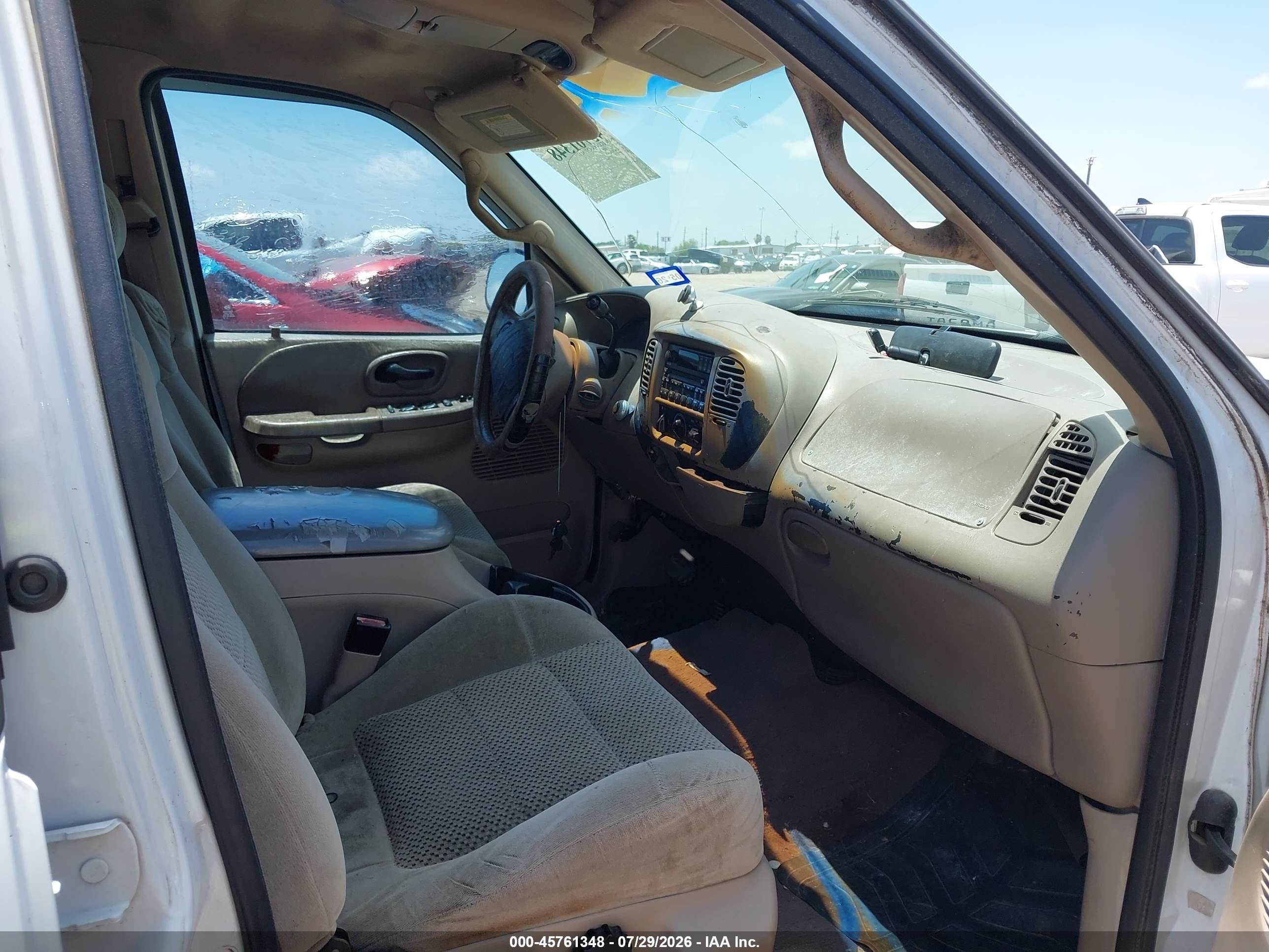2001 Ford F-150 Harley-davidson Edition/king Ranch Edition/lariat/xlt White vin: 1FTRW07L71KF94050