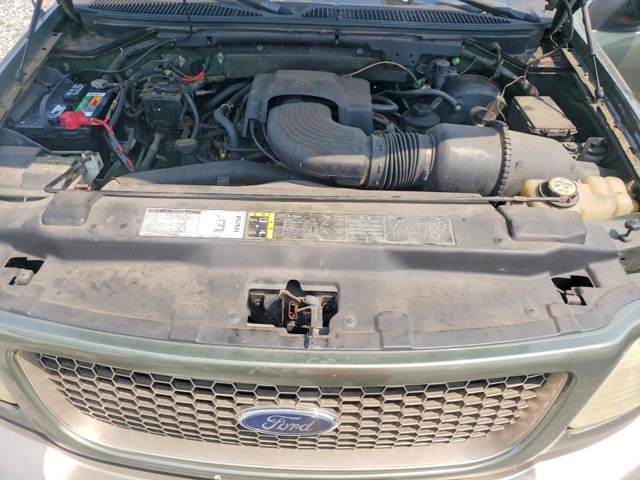 2002 Ford F150 Supercrew Green vin: 1FTRW07L72KE34235